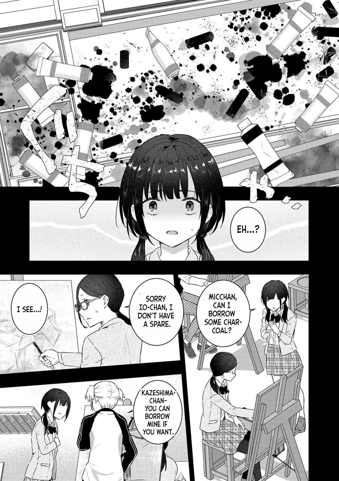 Watashi no Kaku Sekai wa Kowareteiru. Chapter 5 page 4 - 