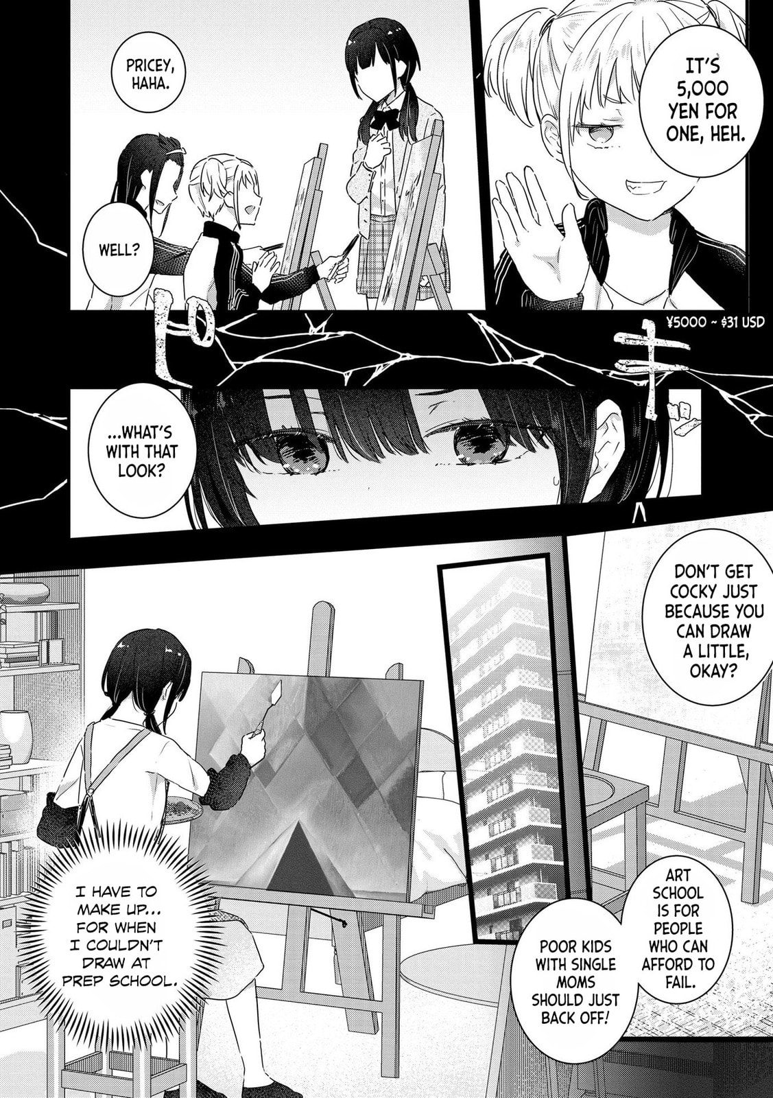 Watashi no Kaku Sekai wa Kowareteiru. Chapter 5 page 5 - 