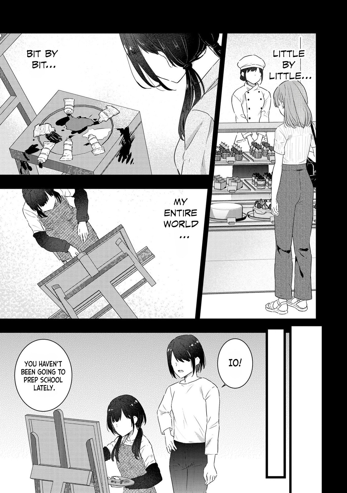 Watashi no Kaku Sekai wa Kowareteiru. Chapter 5 page 8 - 