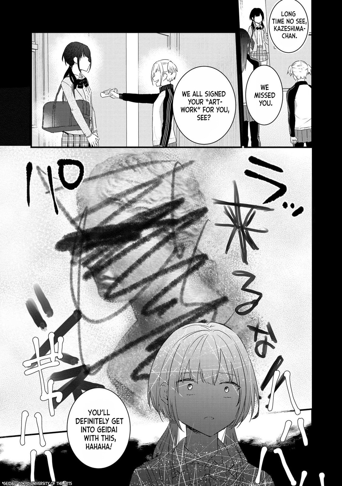 Watashi no Kaku Sekai wa Kowareteiru. Chapter 5 page 10 - 