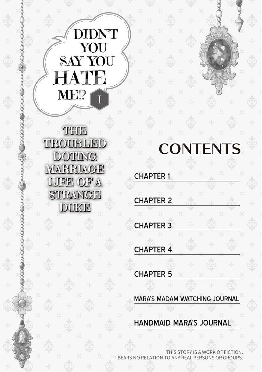 Watashi no Koto Kiraitte Iimashita yo ne!? Hentai Koushaku ni Yoru Komatta Dekiai Kekkon Seikatsu Chapter 0 page 4 - 