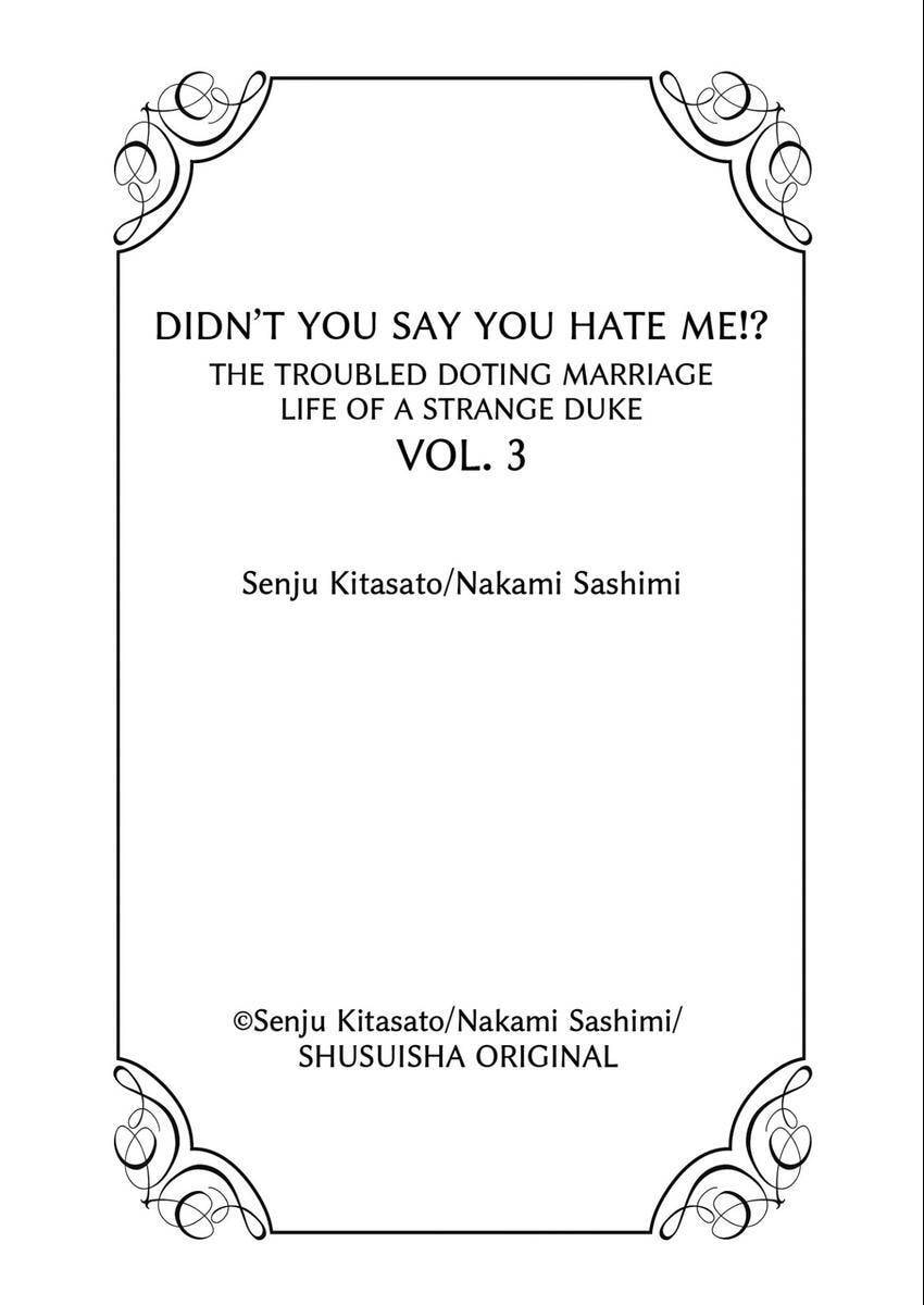 Watashi no Koto Kiraitte Iimashita yo ne!? Hentai Koushaku ni Yoru Komatta Dekiai Kekkon Seikatsu Chapter 16 page 31 - 