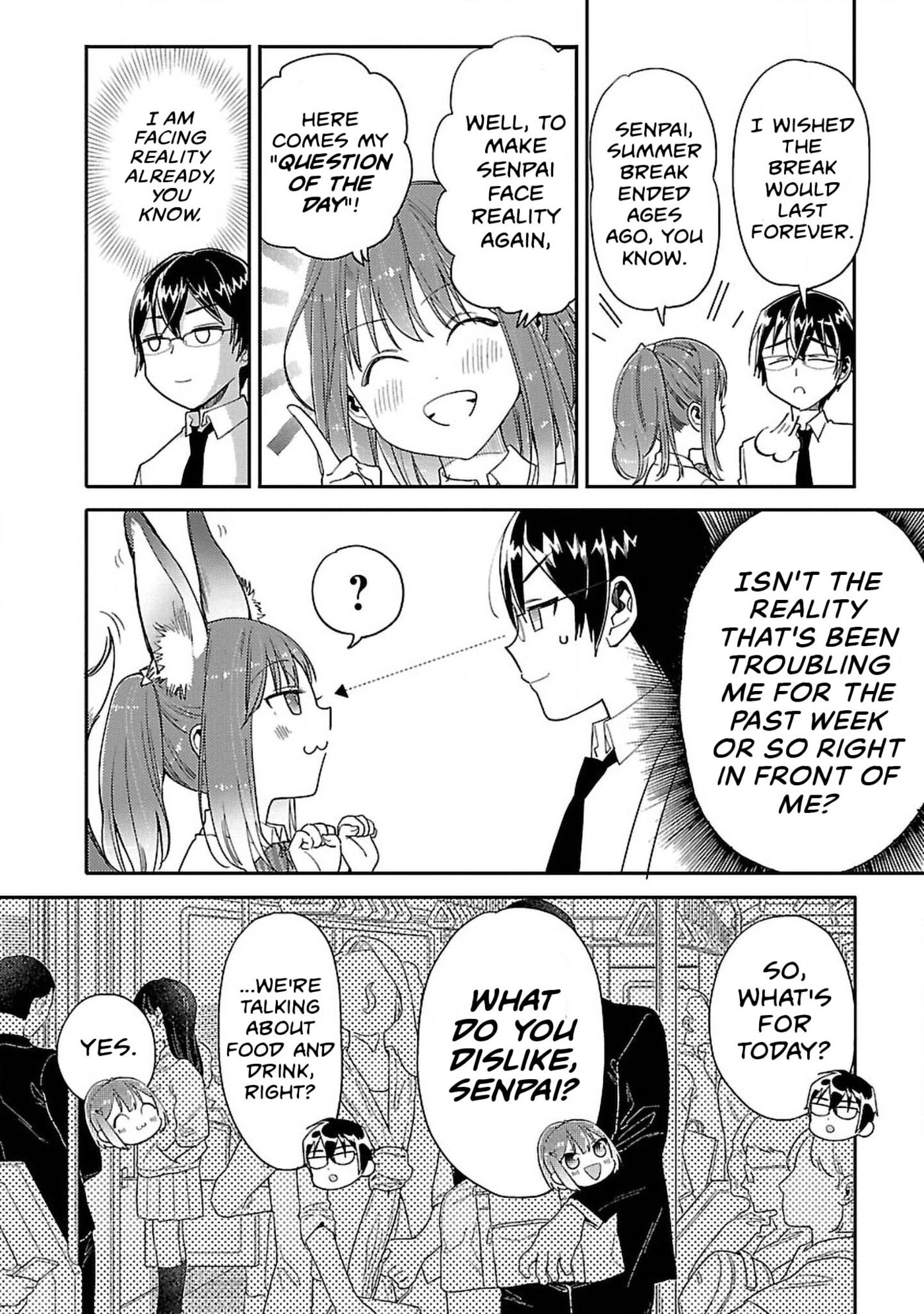Watashi no Shiranai, Senpai no 100-ko no Koto Chapter 8 page 4 - 