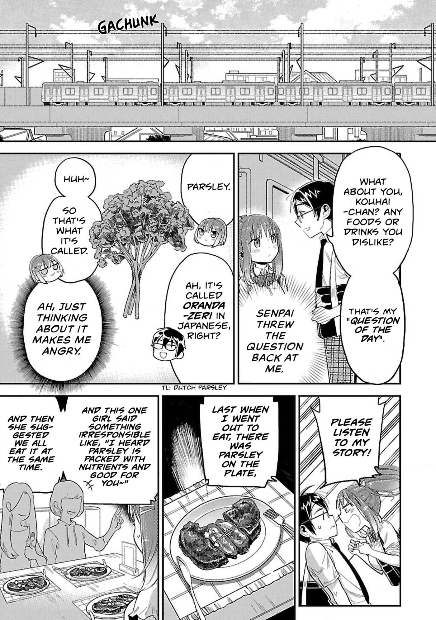 Watashi no Shiranai, Senpai no 100-ko no Koto Chapter 8 page 7 - 
