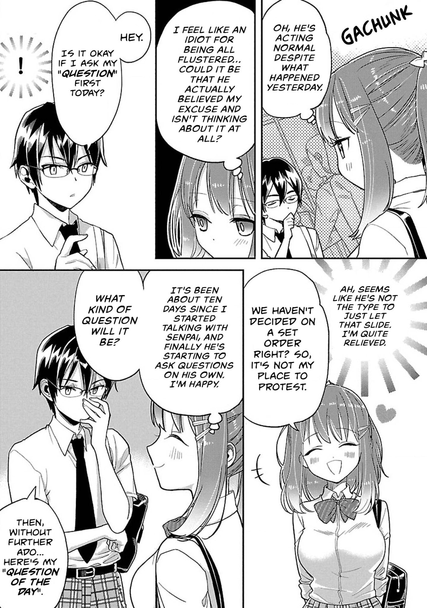 Watashi no Shiranai, Senpai no 100-ko no Koto Chapter 9 page 5 - 