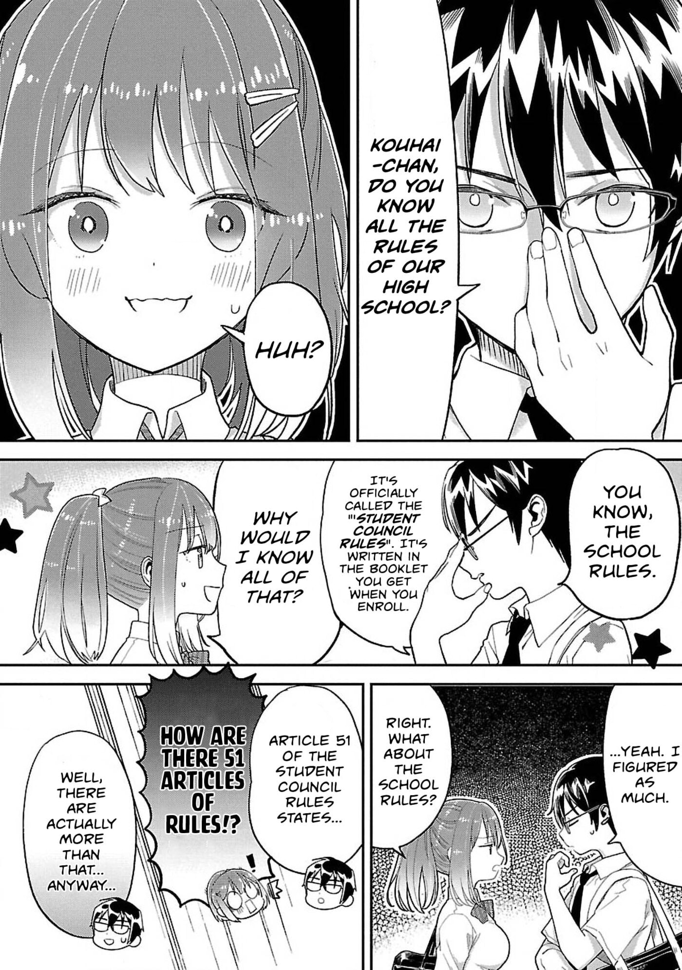 Watashi no Shiranai, Senpai no 100-ko no Koto Chapter 9 page 6 - 