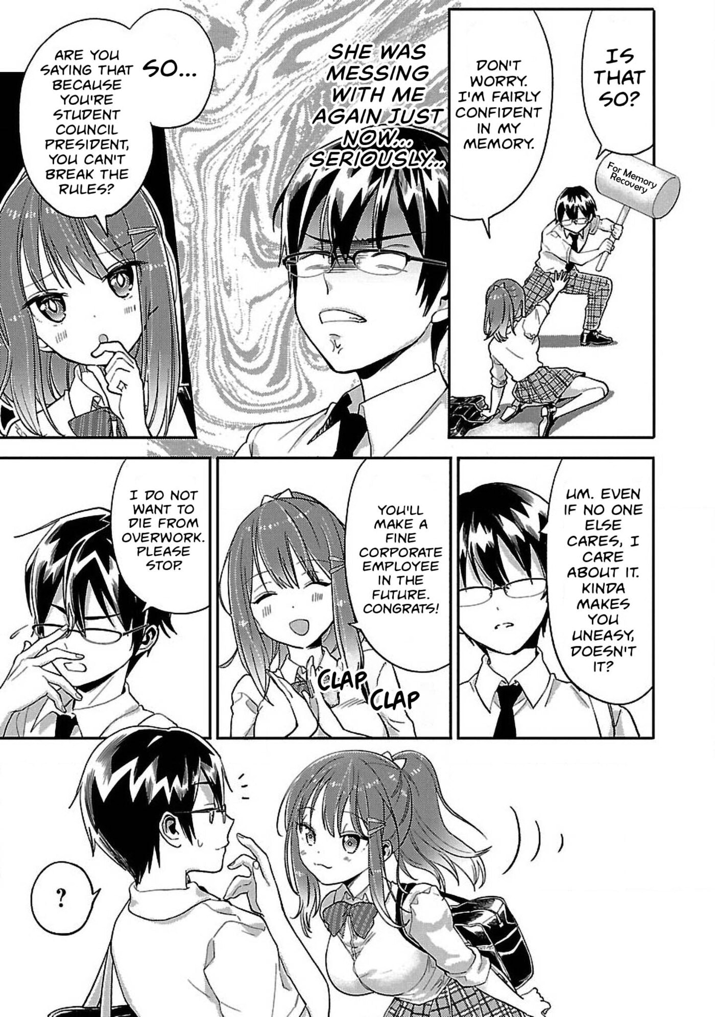 Watashi no Shiranai, Senpai no 100-ko no Koto Chapter 9 page 9 - 