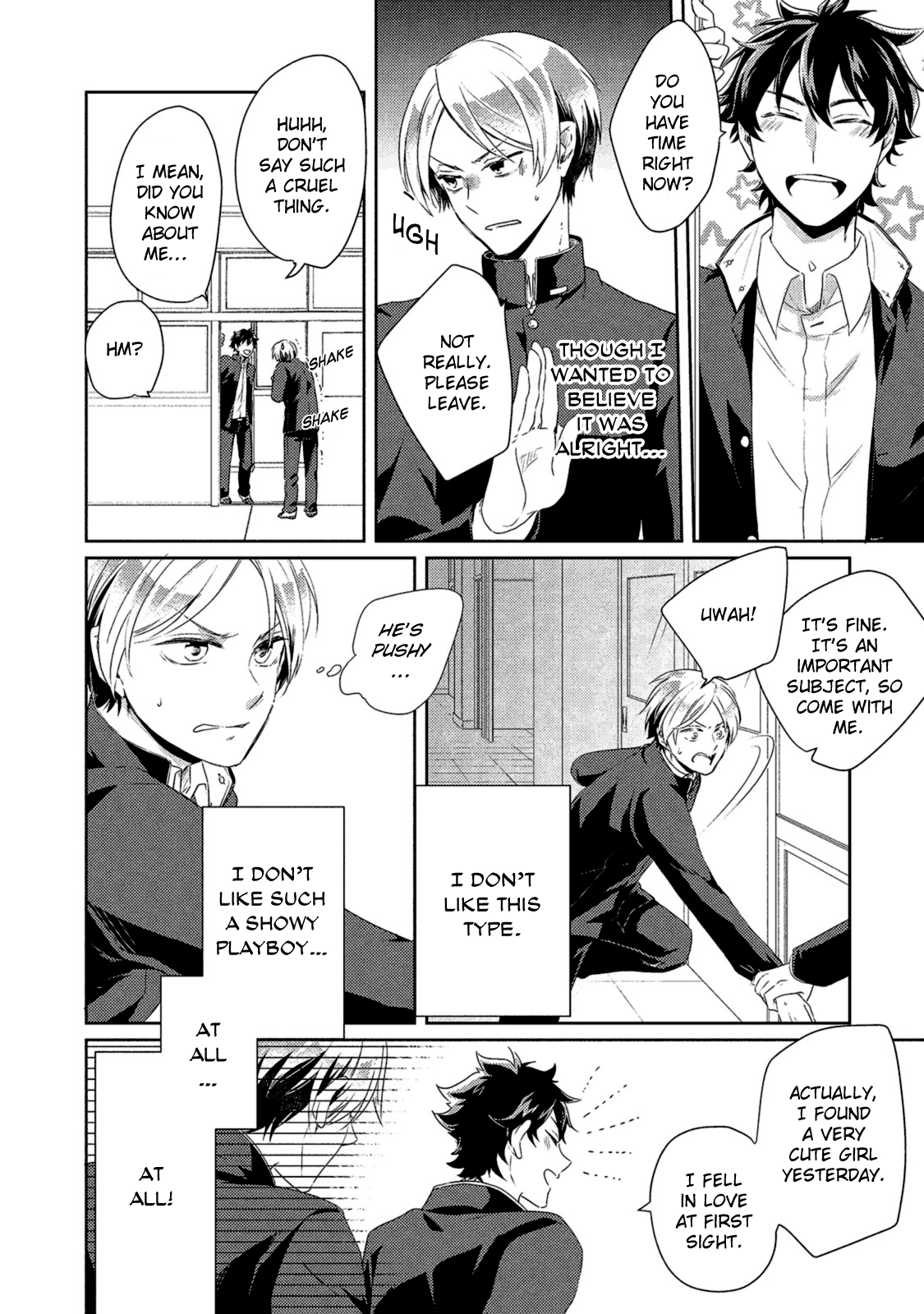 Watashi wo Misete, Ore wo Mite Chapter 1 page 11 - 