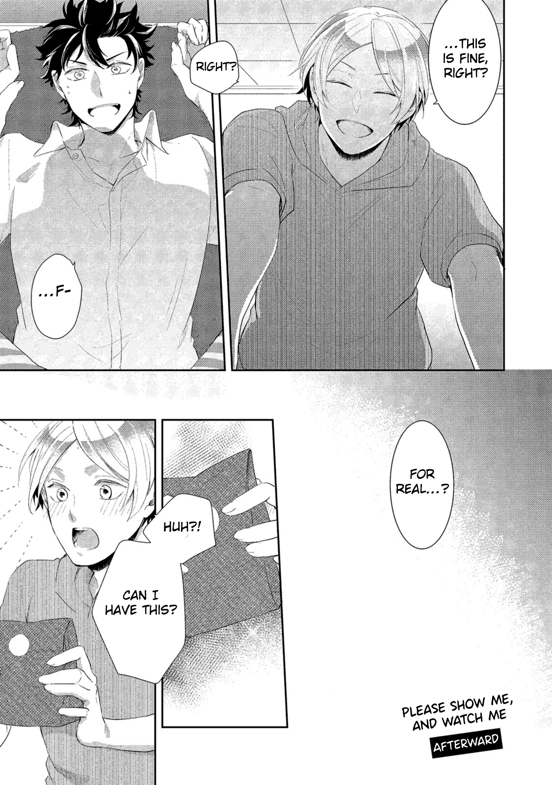 Watashi wo Misete, Ore wo Mite Chapter 3.5 page 2 - 