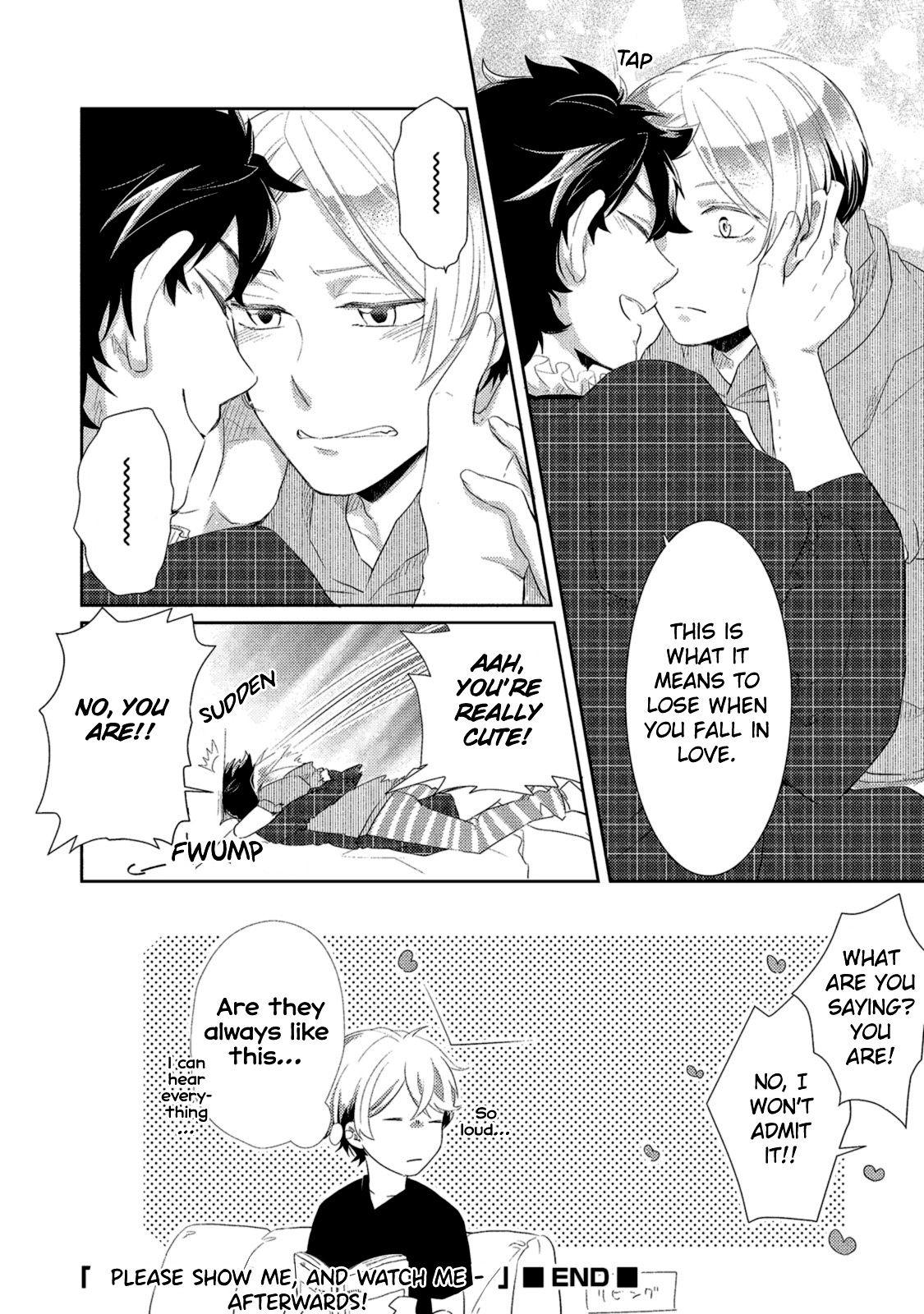 Watashi wo Misete, Ore wo Mite Chapter 3.5 page 11 - 