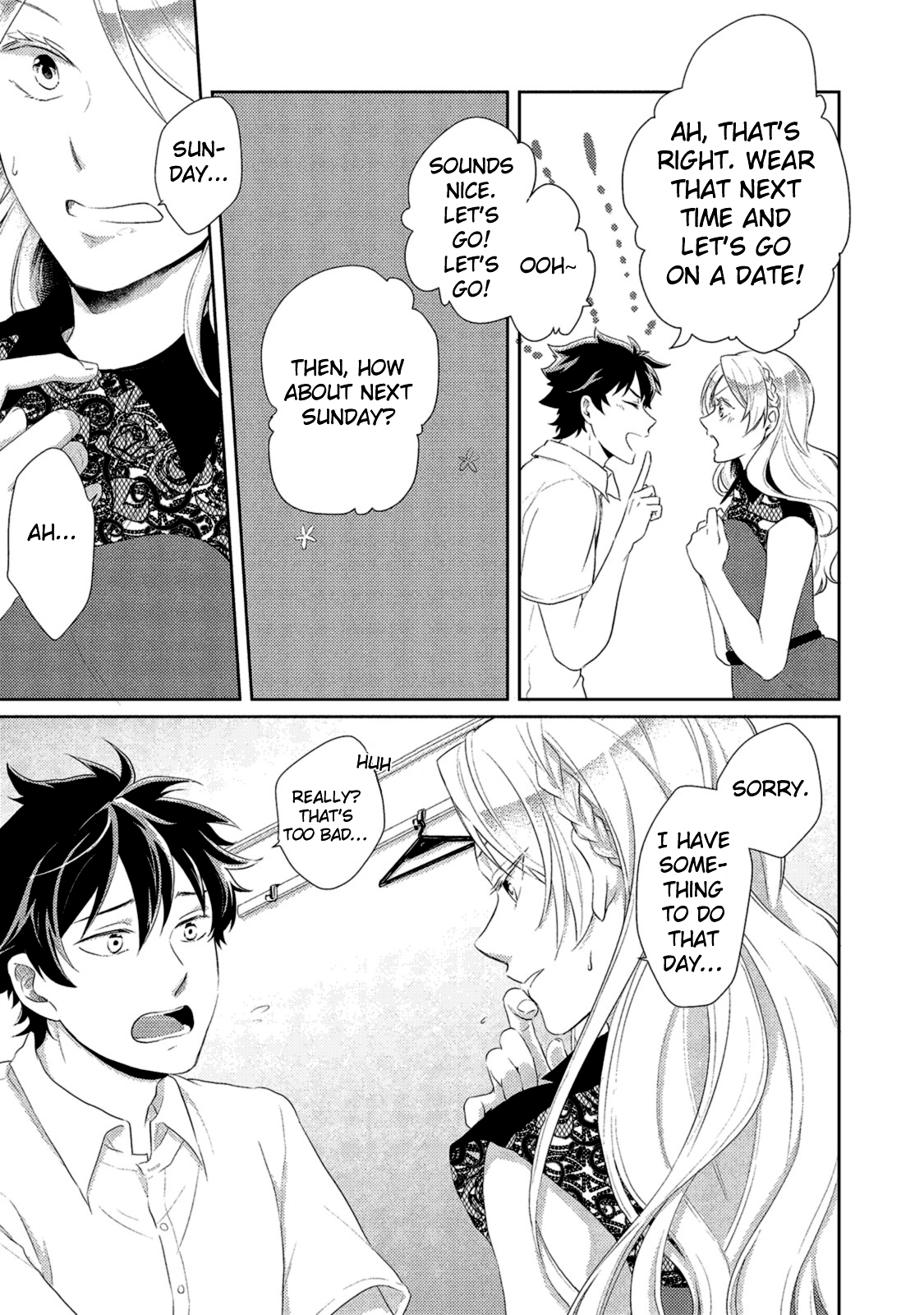 Watashi wo Misete, Ore wo Mite Chapter 3 page 3 - 