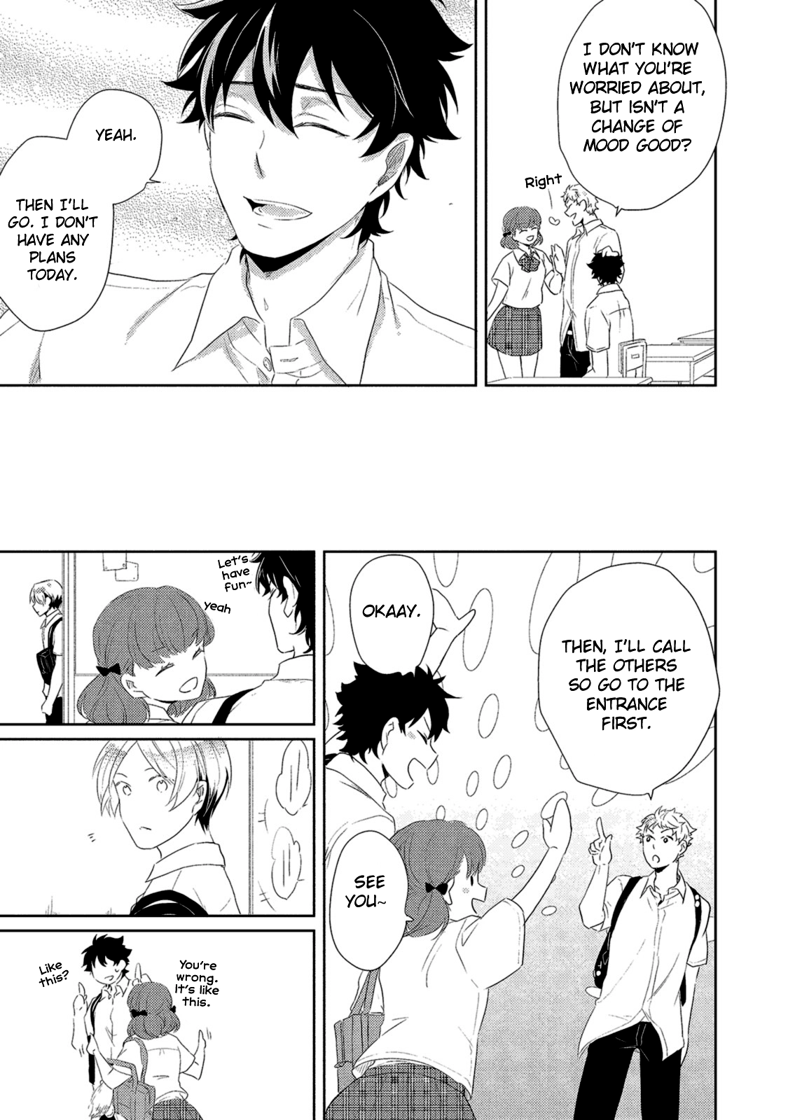 Watashi wo Misete, Ore wo Mite Chapter 3 page 21 - 