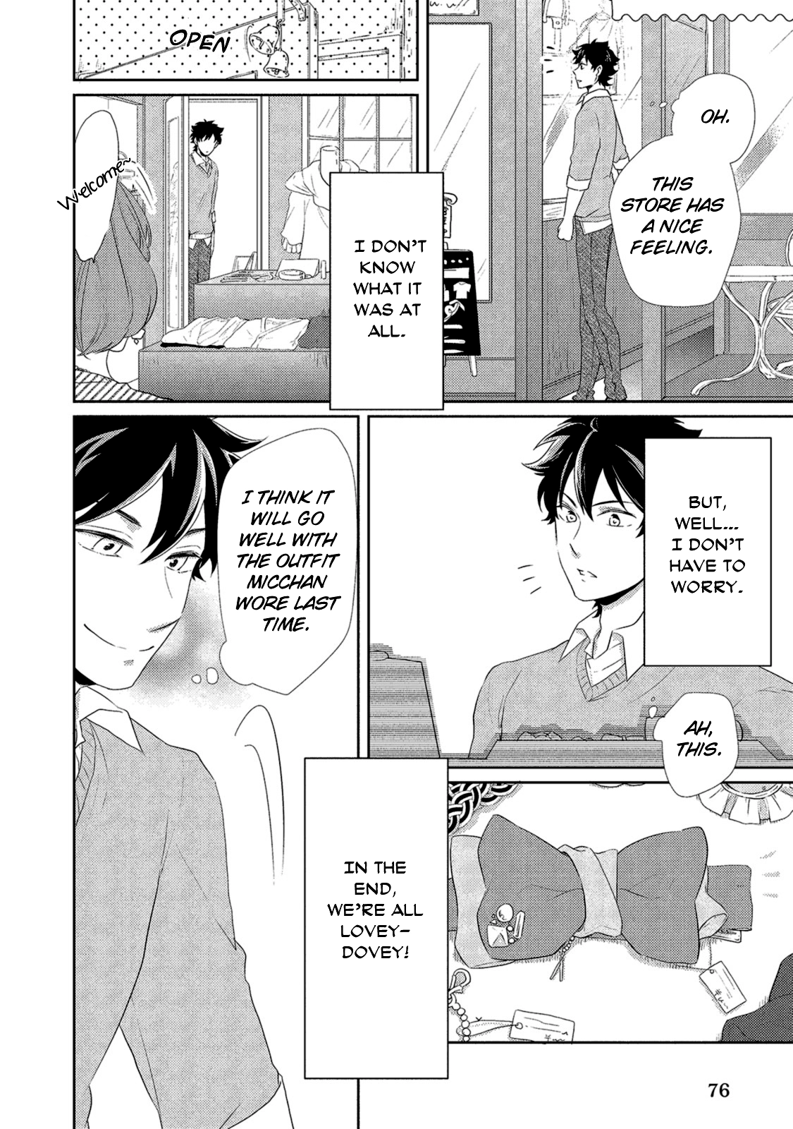 Watashi wo Misete, Ore wo Mite Chapter 3 page 6 - 