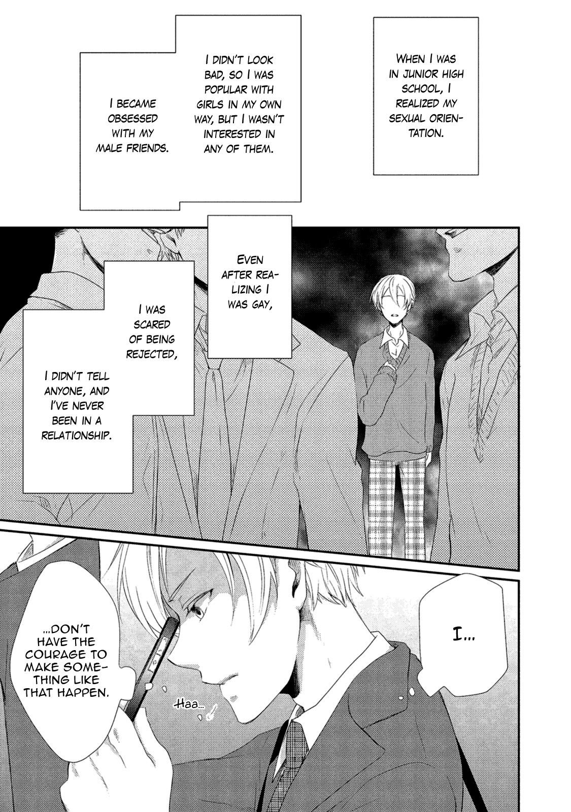 Watashi wo Misete, Ore wo Mite Chapter 4 page 9 - 