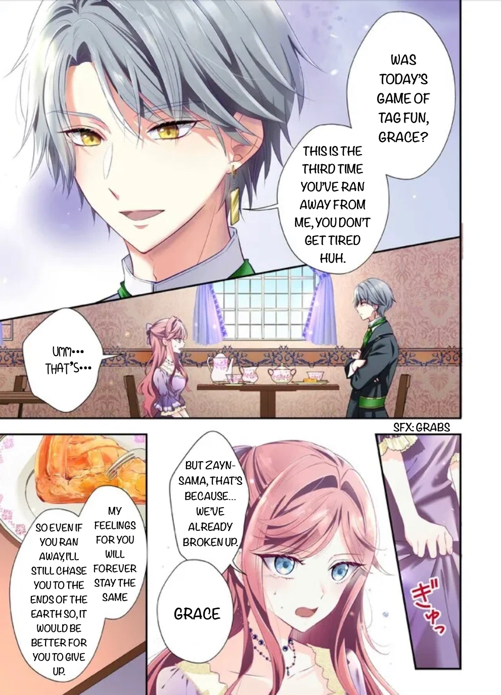 We were supposed to separate... but the cold duke refuses to let me go! Chapter 1.1 page 1 - 