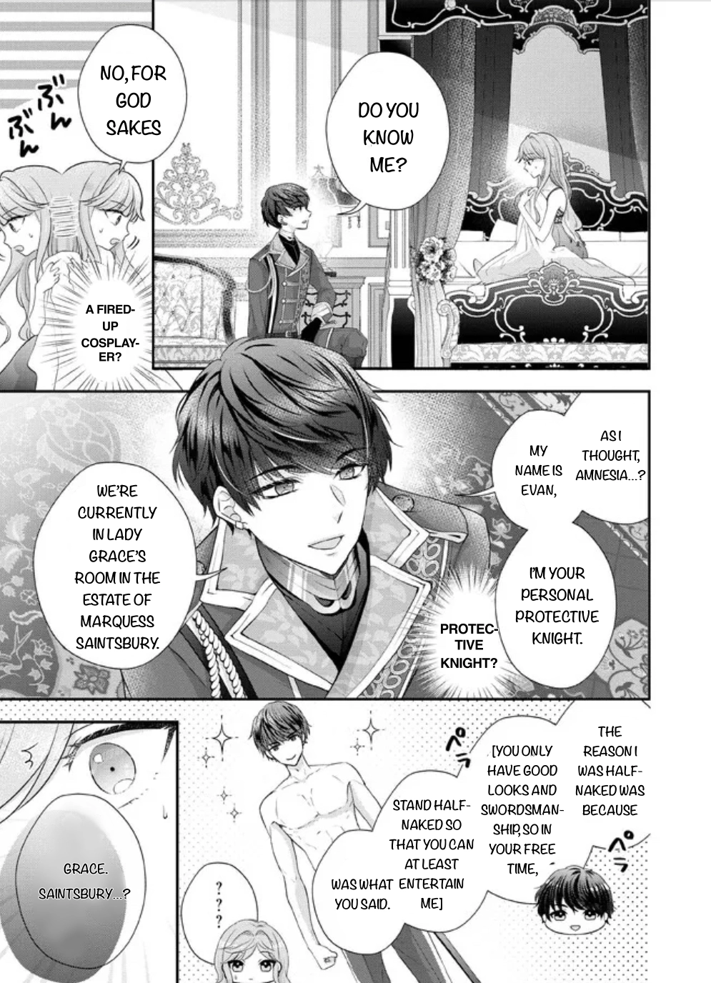 We were supposed to separate... but the cold duke refuses to let me go! Chapter 1.1 page 5 - 