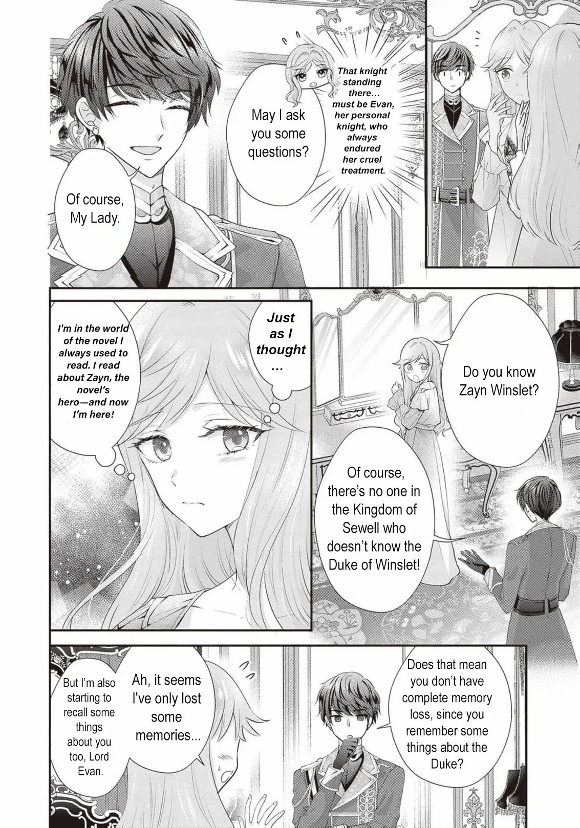 We were supposed to separate... but the cold duke refuses to let me go! Chapter 1 page 14 - 