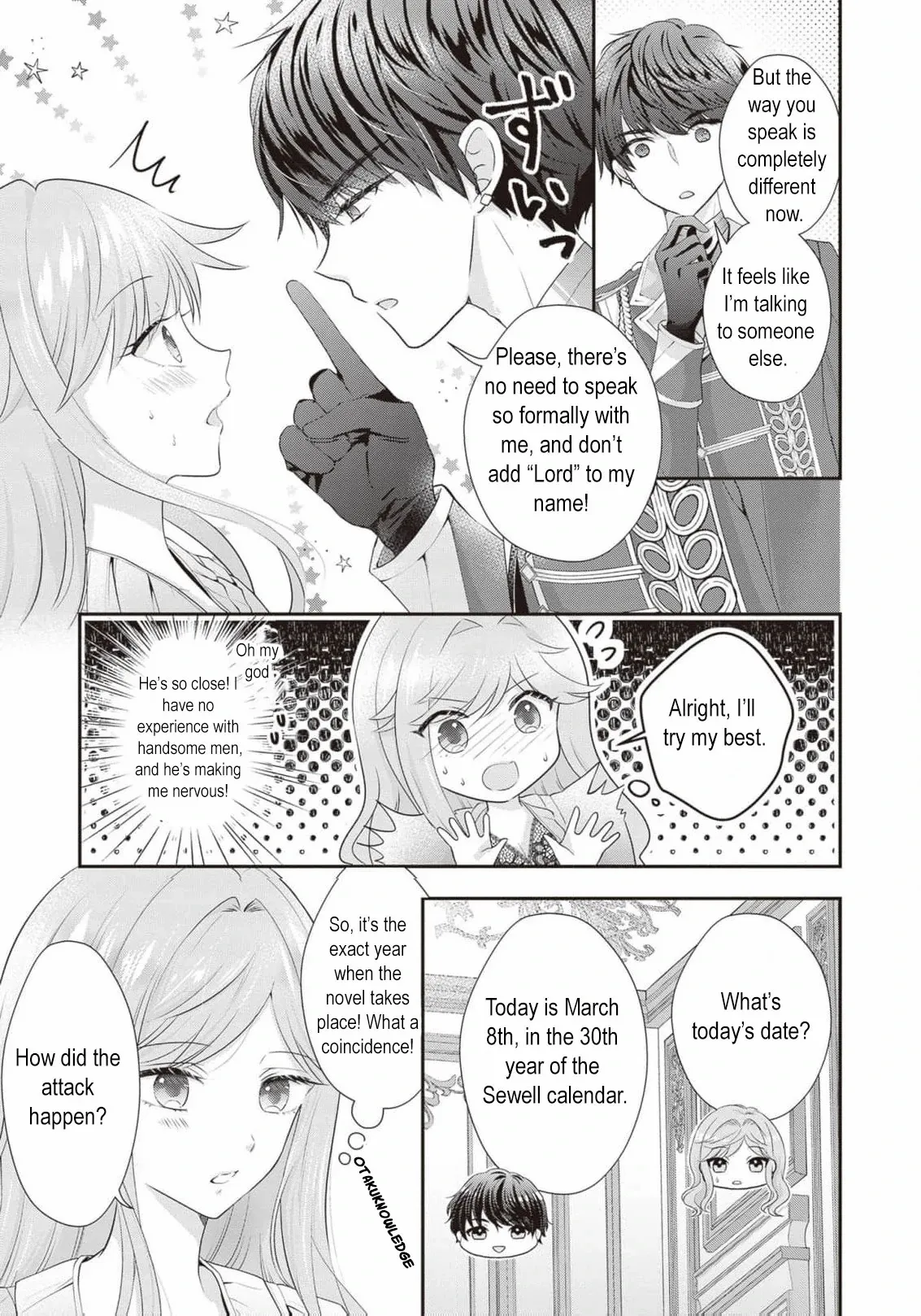 We were supposed to separate... but the cold duke refuses to let me go! Chapter 1 page 15 - 