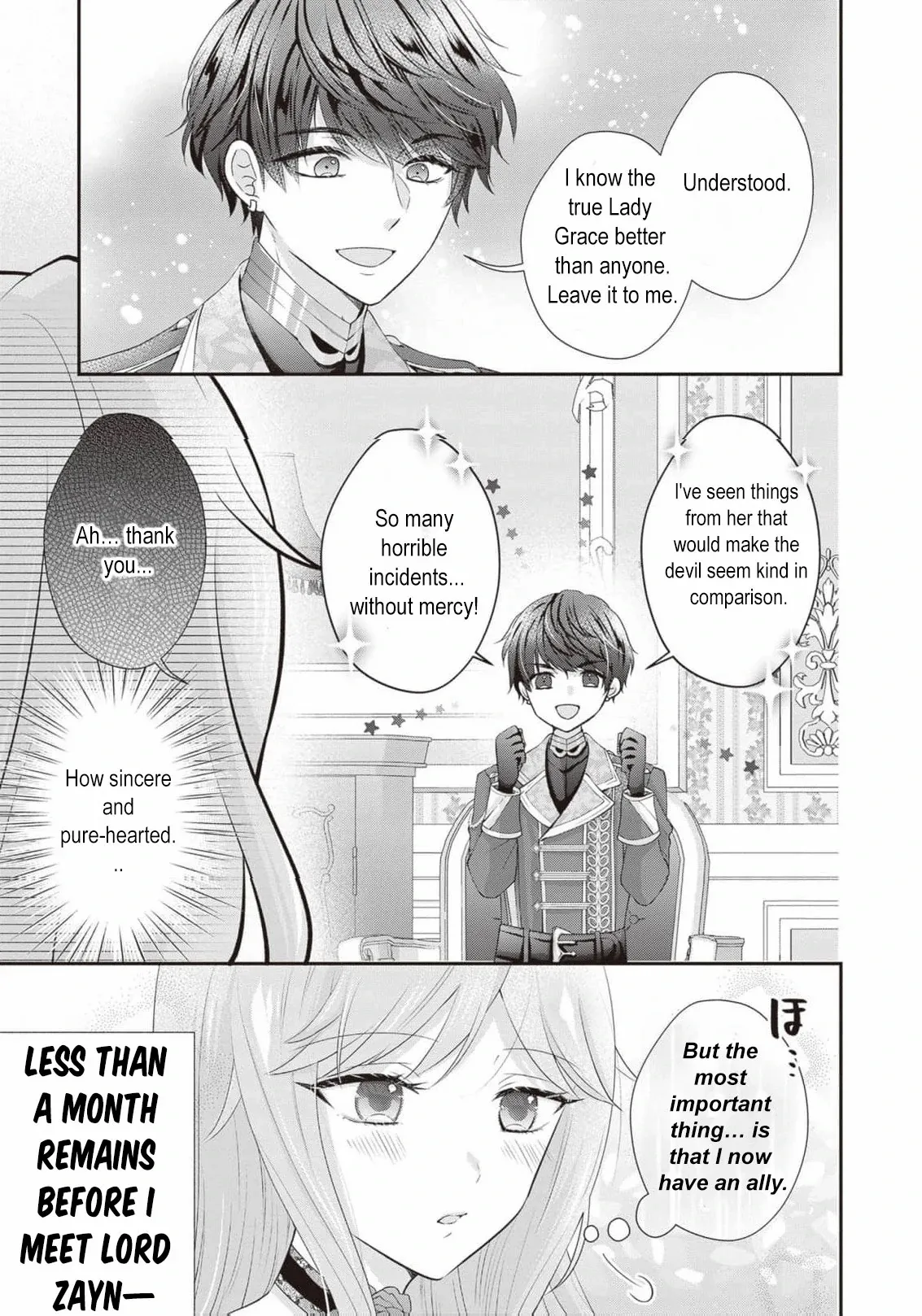 We were supposed to separate... but the cold duke refuses to let me go! Chapter 1 page 30 - 