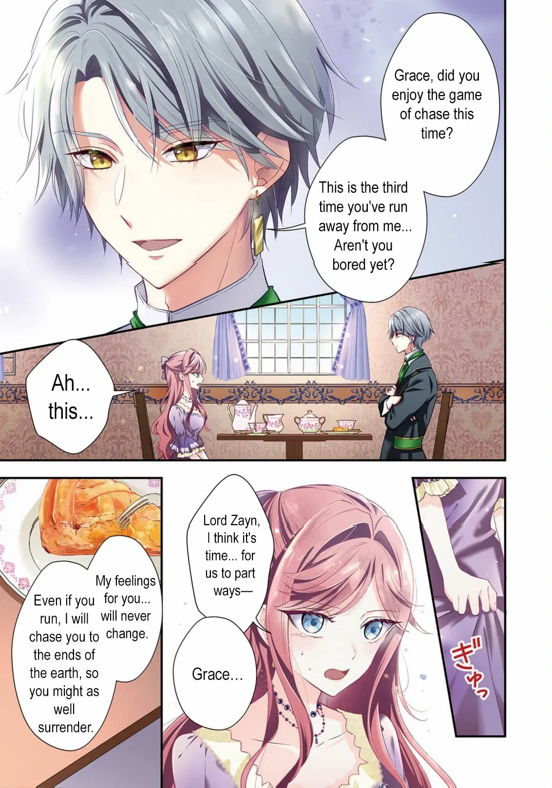 We were supposed to separate... but the cold duke refuses to let me go! Chapter 1 page 6 - 