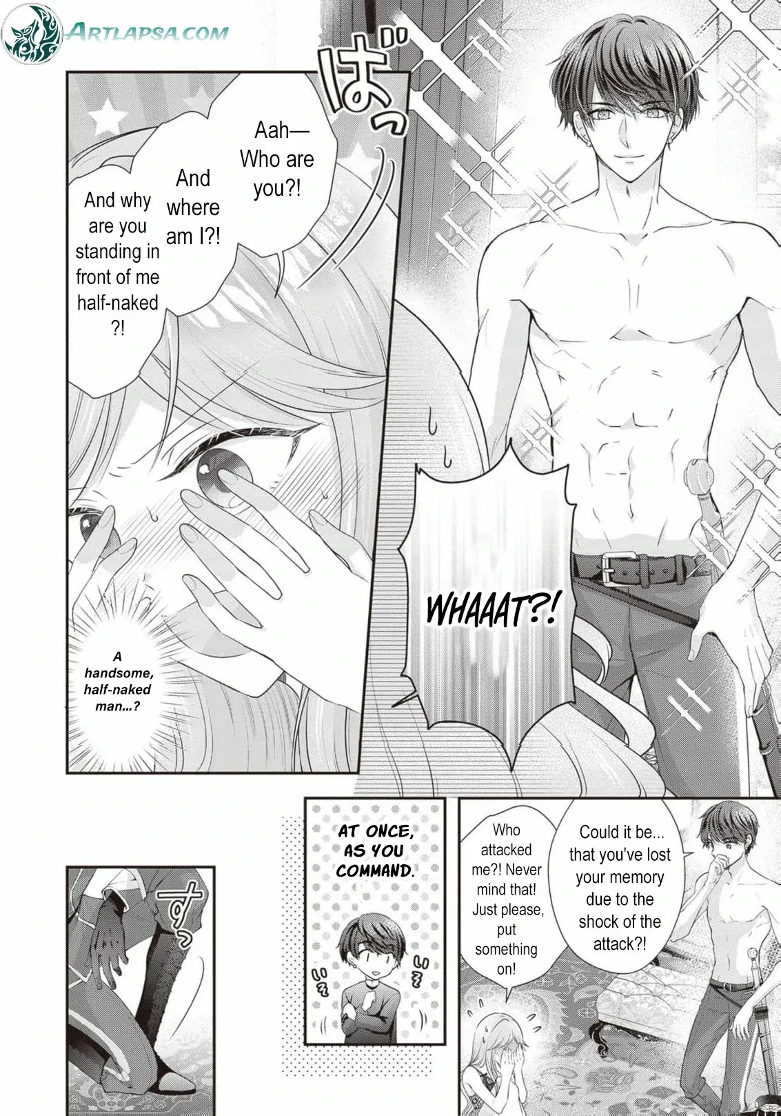We were supposed to separate... but the cold duke refuses to let me go! Chapter 1 page 10 - 