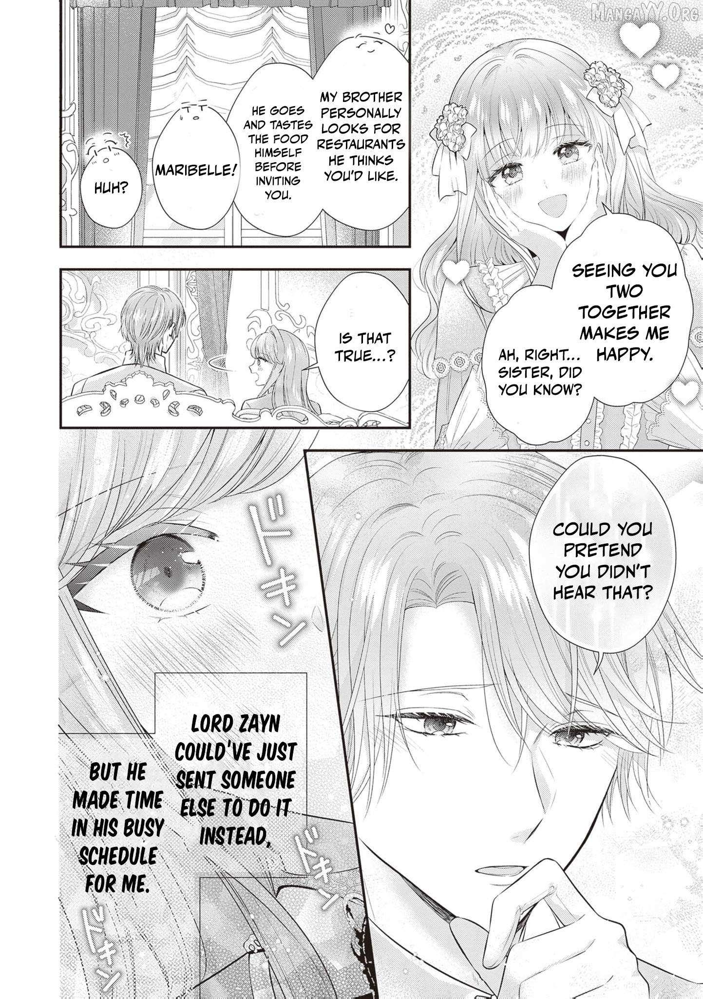 We were supposed to separate... but the cold duke refuses to let me go! Chapter 10 page 12 - 