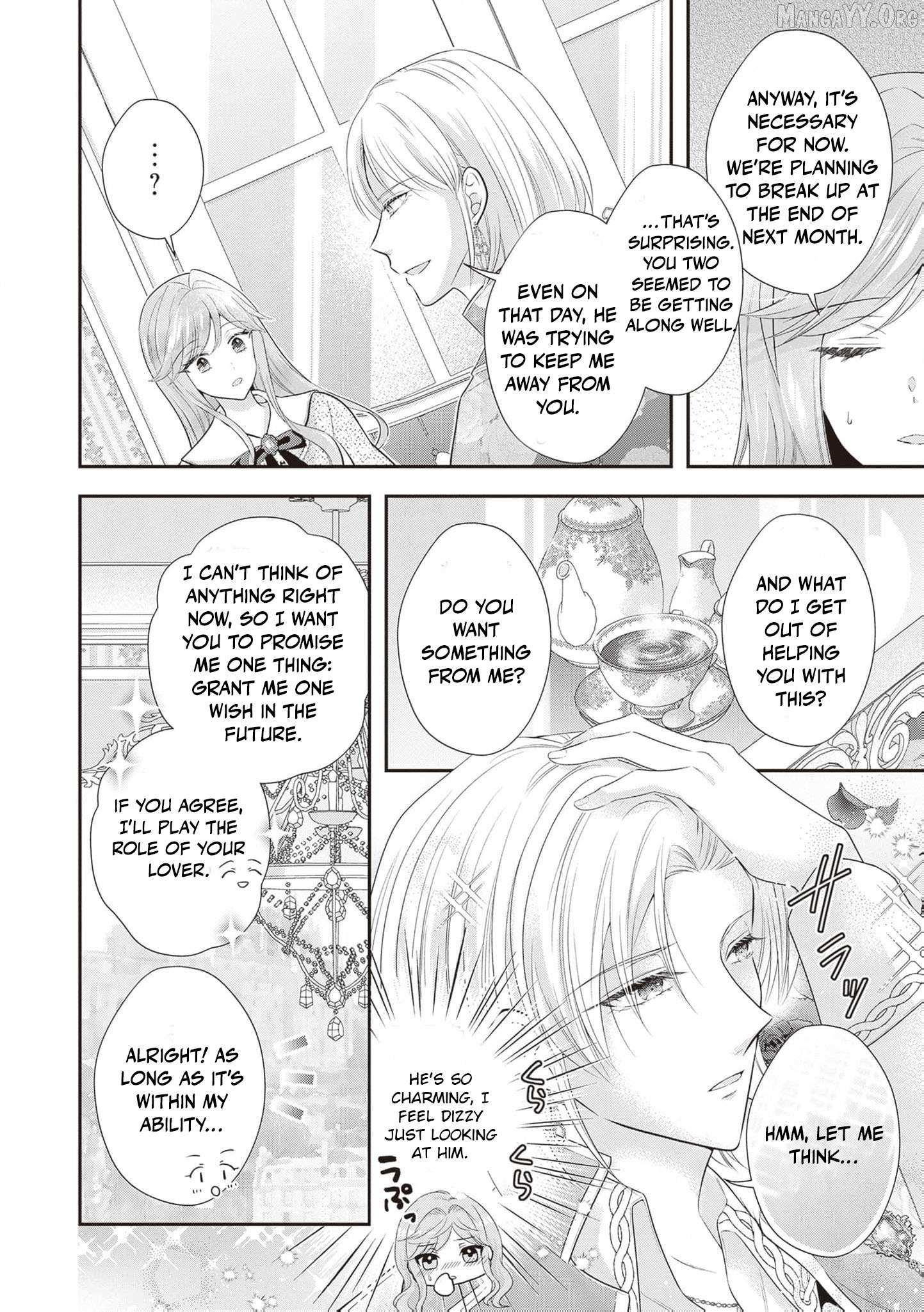 We were supposed to separate... but the cold duke refuses to let me go! Chapter 10 page 4 - 