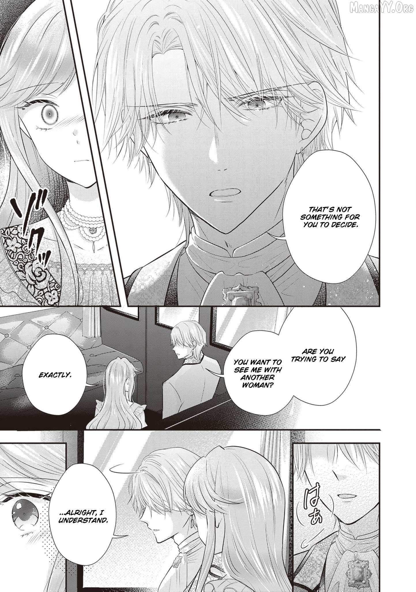 We were supposed to separate... but the cold duke refuses to let me go! Chapter 11 page 18 - 