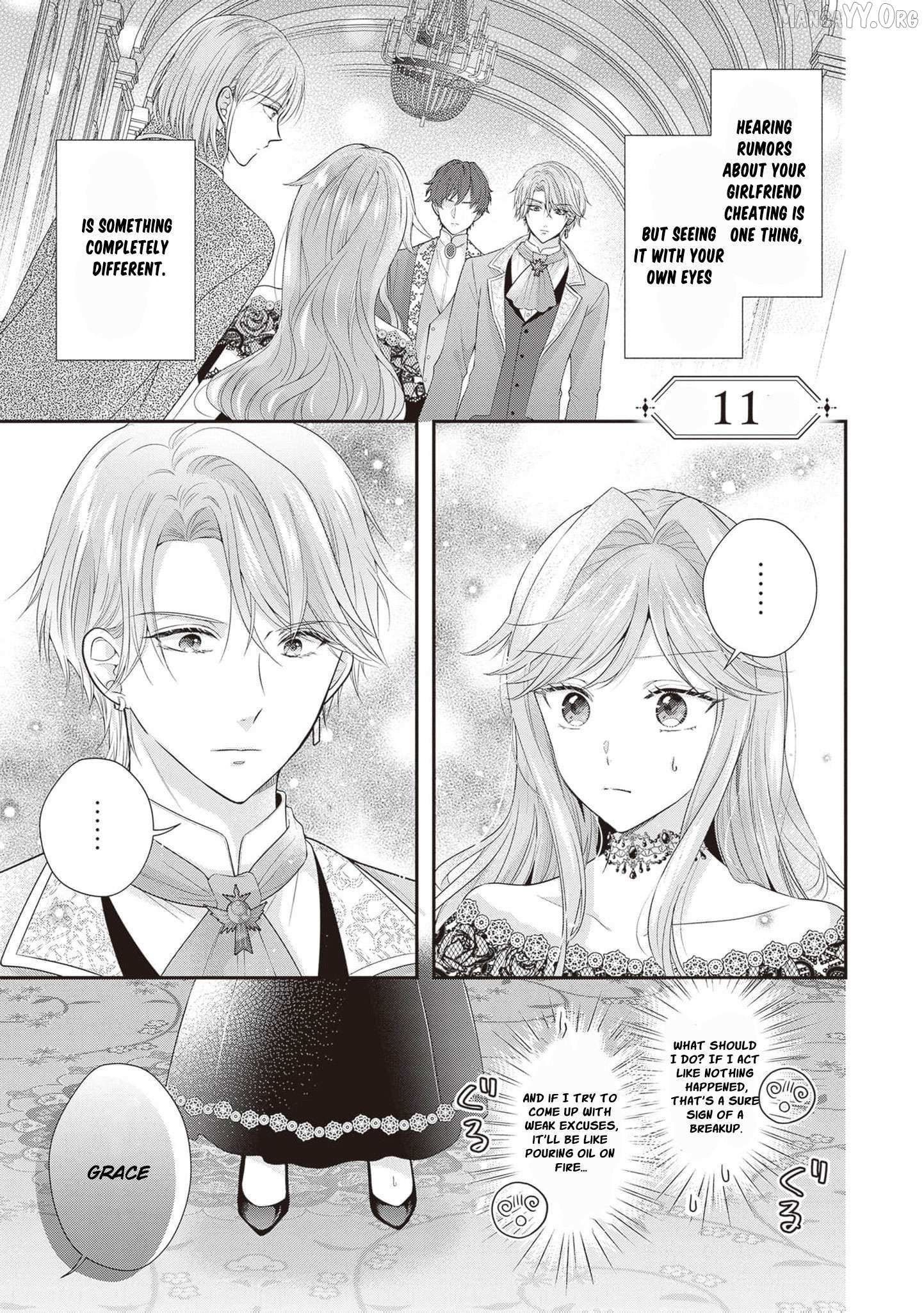 We were supposed to separate... but the cold duke refuses to let me go! Chapter 11 page 4 - 