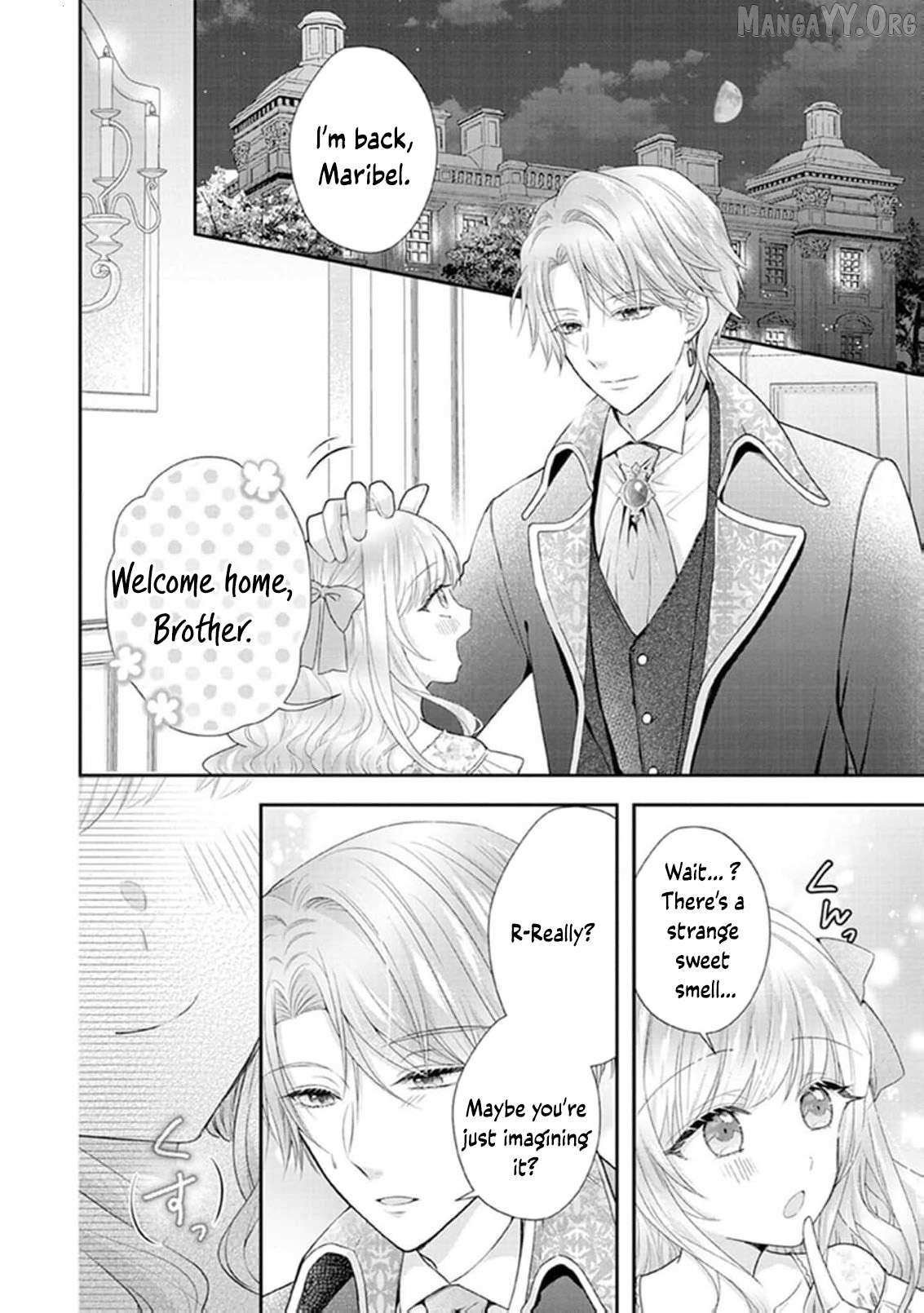 We were supposed to separate... but the cold duke refuses to let me go! Chapter 12.5 page 24 - 
