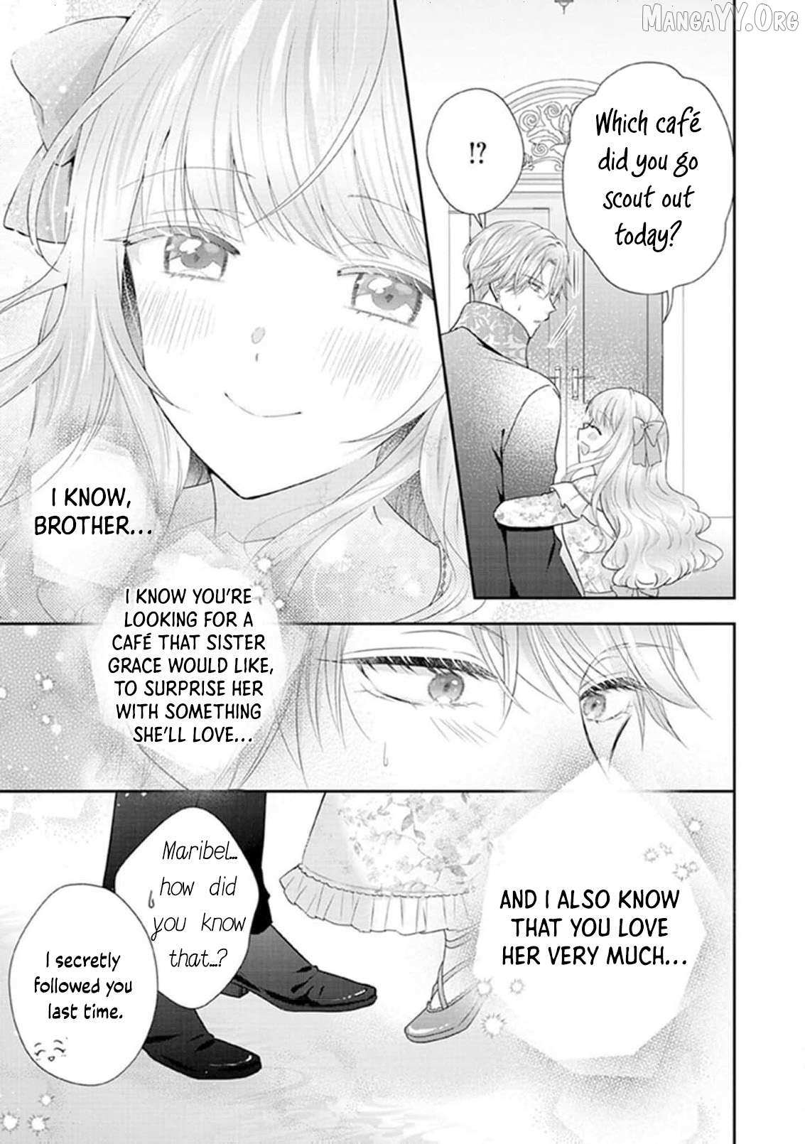 We were supposed to separate... but the cold duke refuses to let me go! Chapter 12.5 page 25 - 