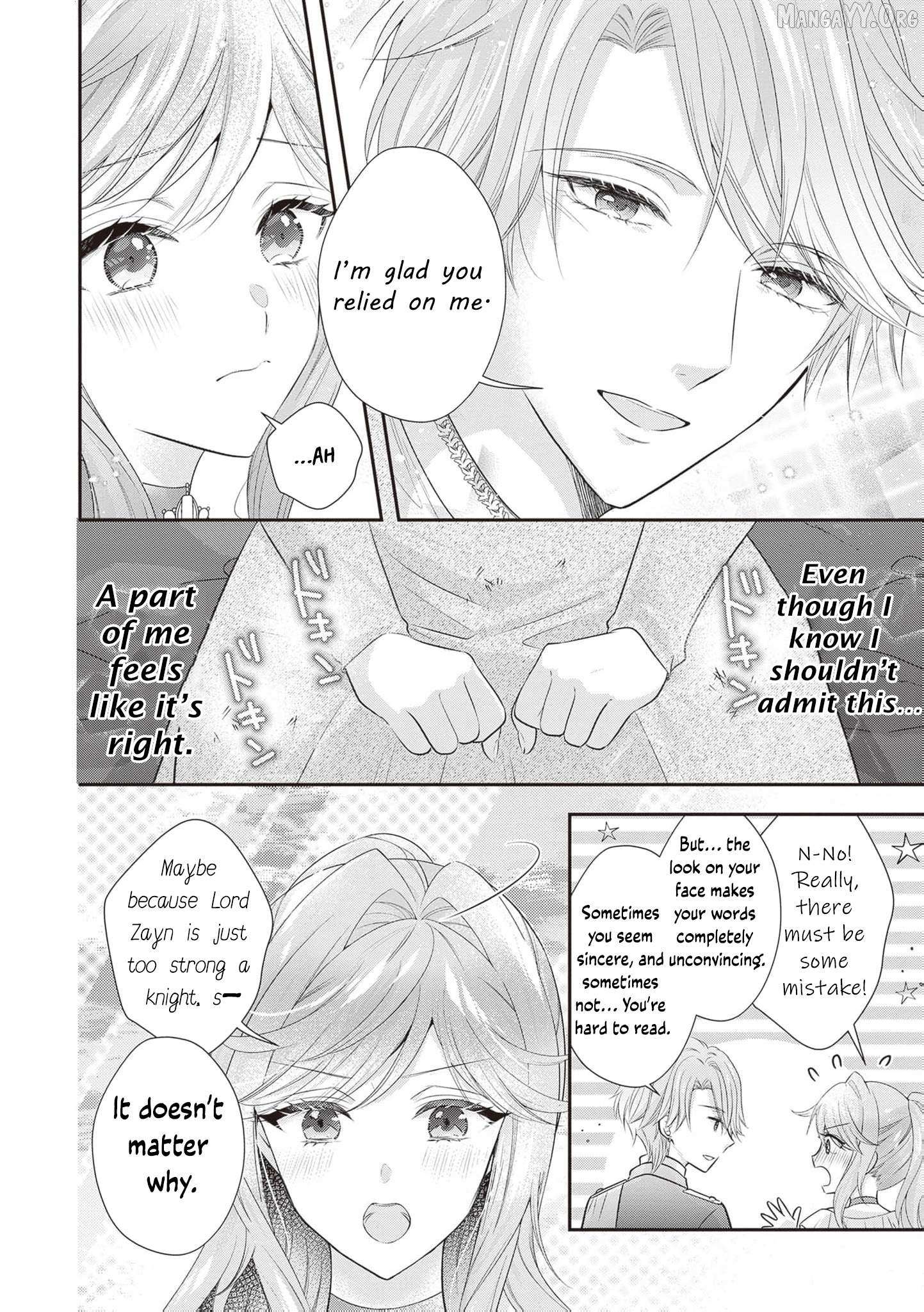 We were supposed to separate... but the cold duke refuses to let me go! Chapter 12 page 12 - 