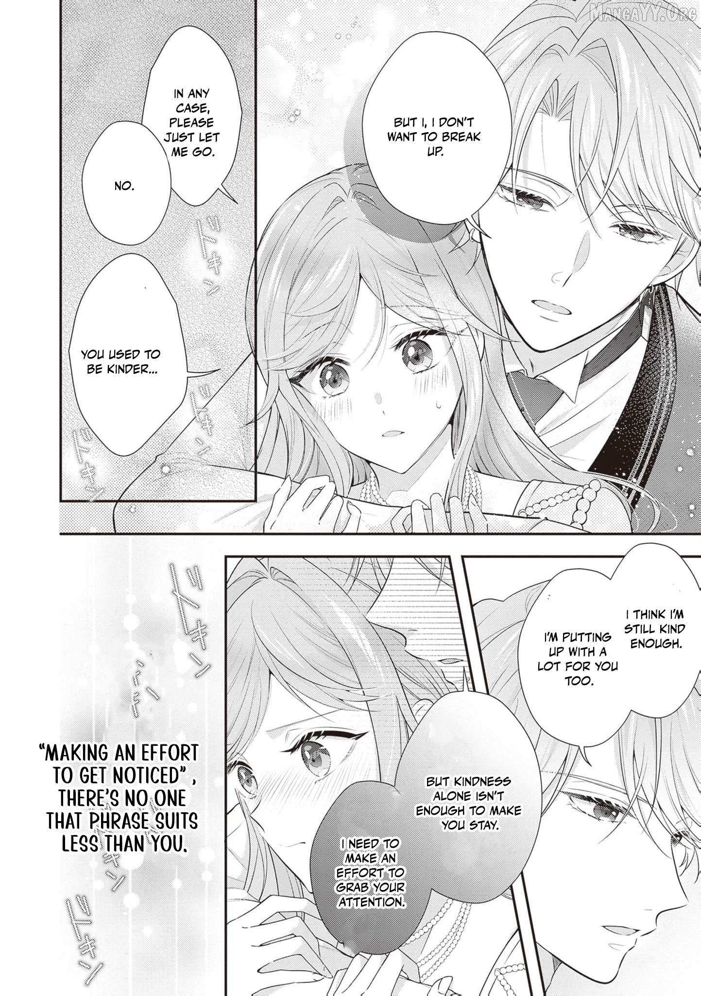 We were supposed to separate... but the cold duke refuses to let me go! Chapter 13 page 24 - 