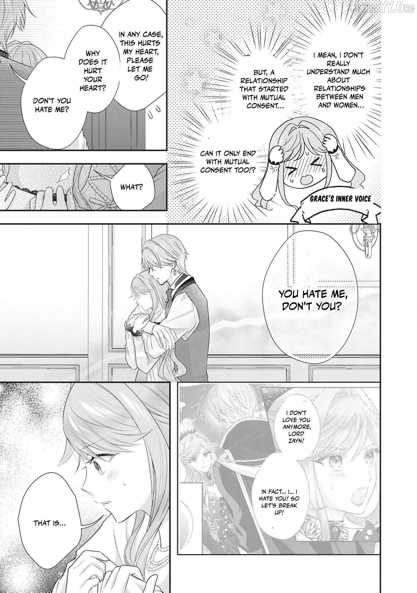 We were supposed to separate... but the cold duke refuses to let me go! Chapter 13 page 25 - 