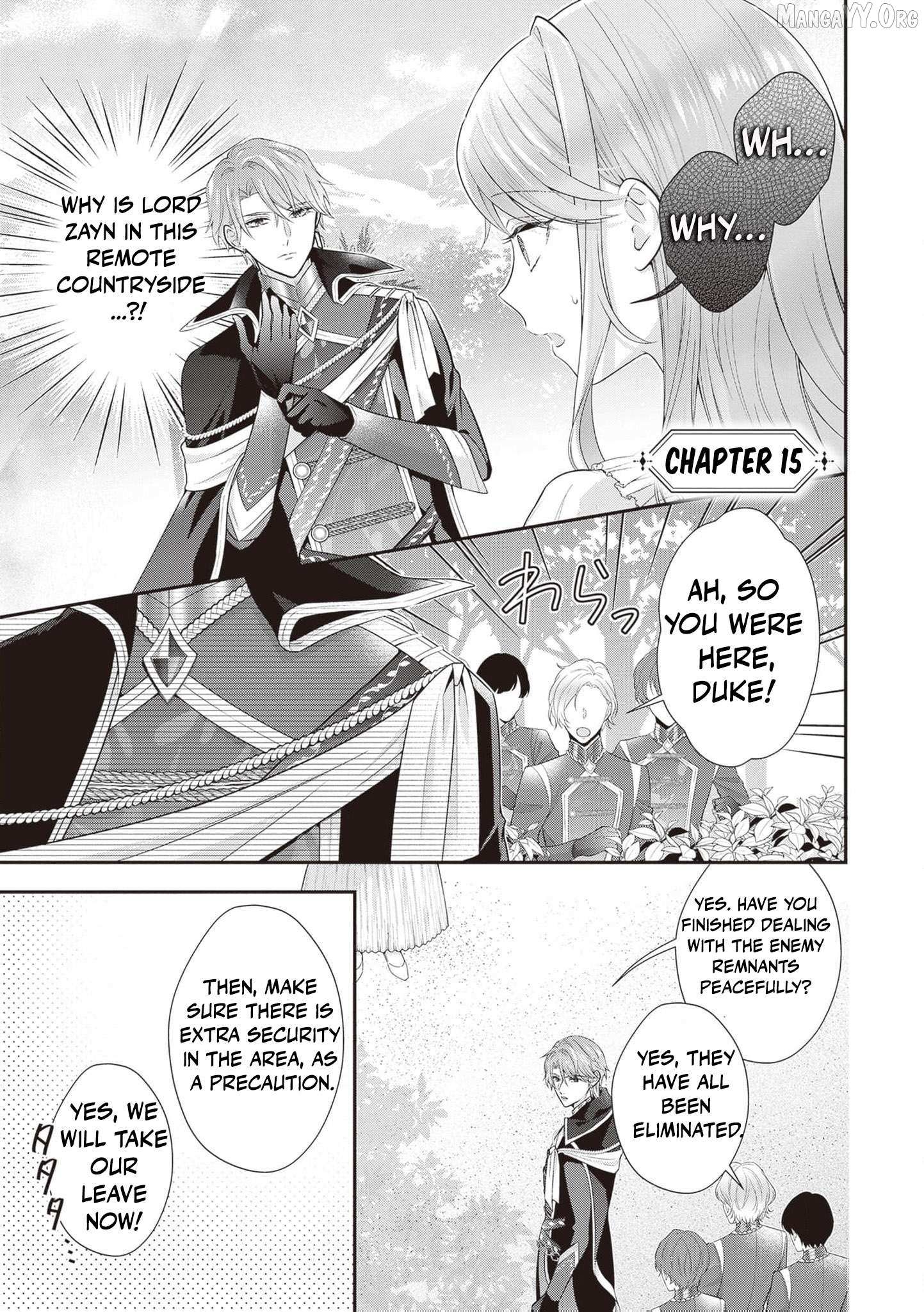We were supposed to separate... but the cold duke refuses to let me go! Chapter 15 page 2 - 
