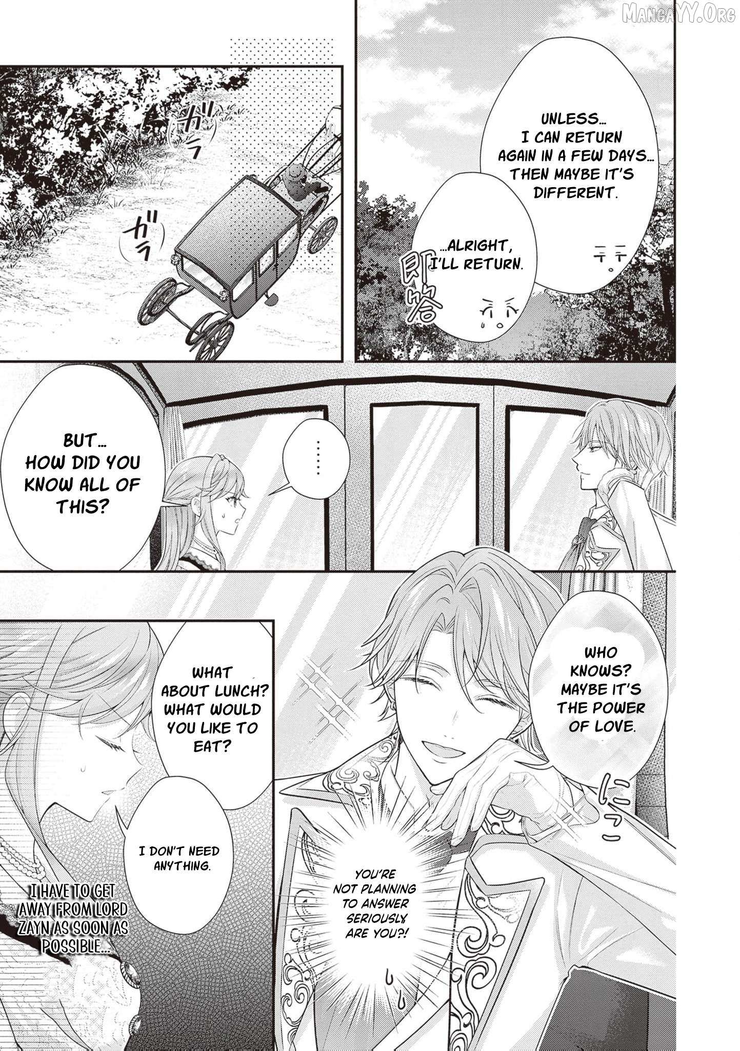 We were supposed to separate... but the cold duke refuses to let me go! Chapter 18 page 20 - 