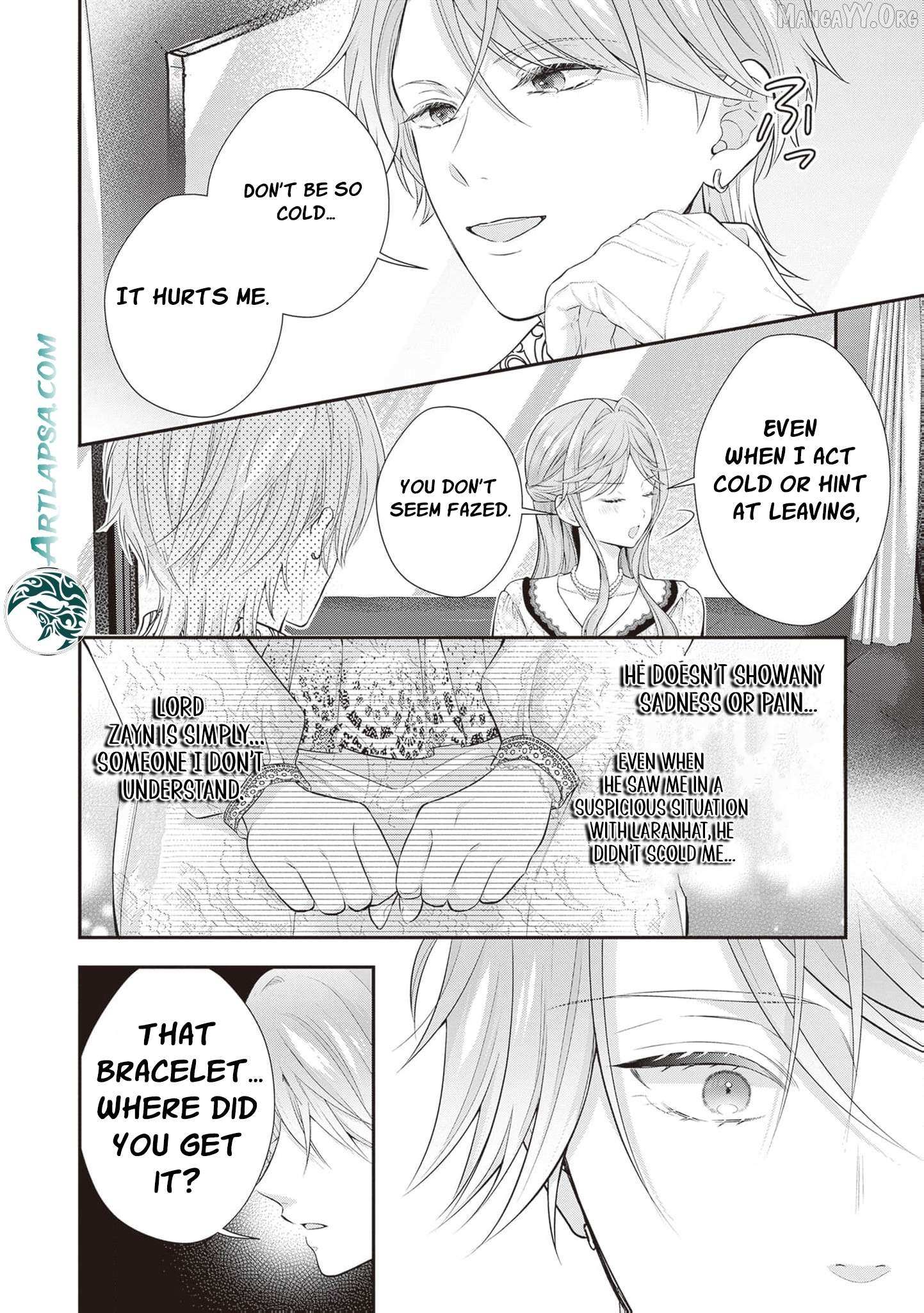 We were supposed to separate... but the cold duke refuses to let me go! Chapter 18 page 21 - 