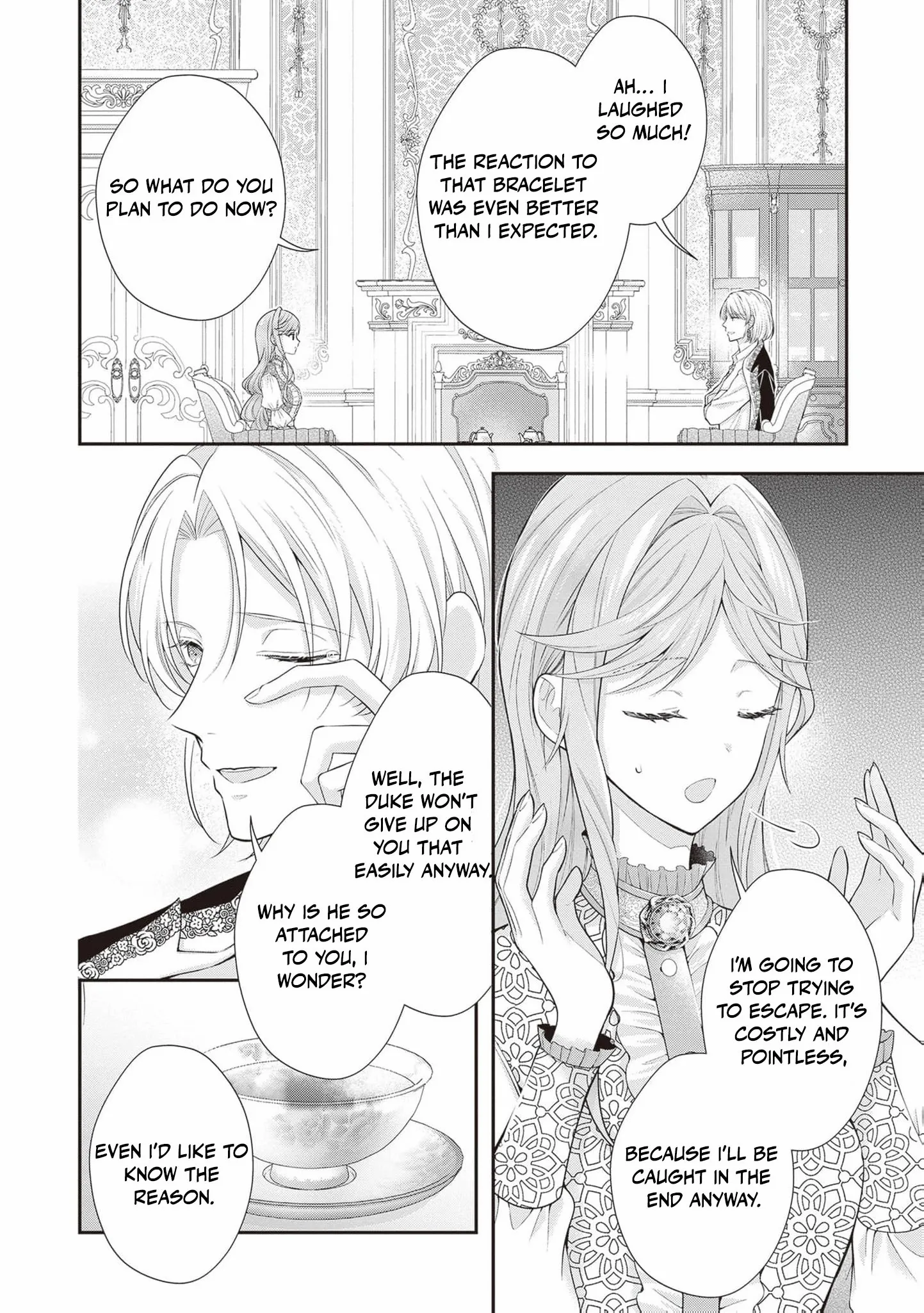 We were supposed to separate... but the cold duke refuses to let me go! Chapter 19 page 21 - 