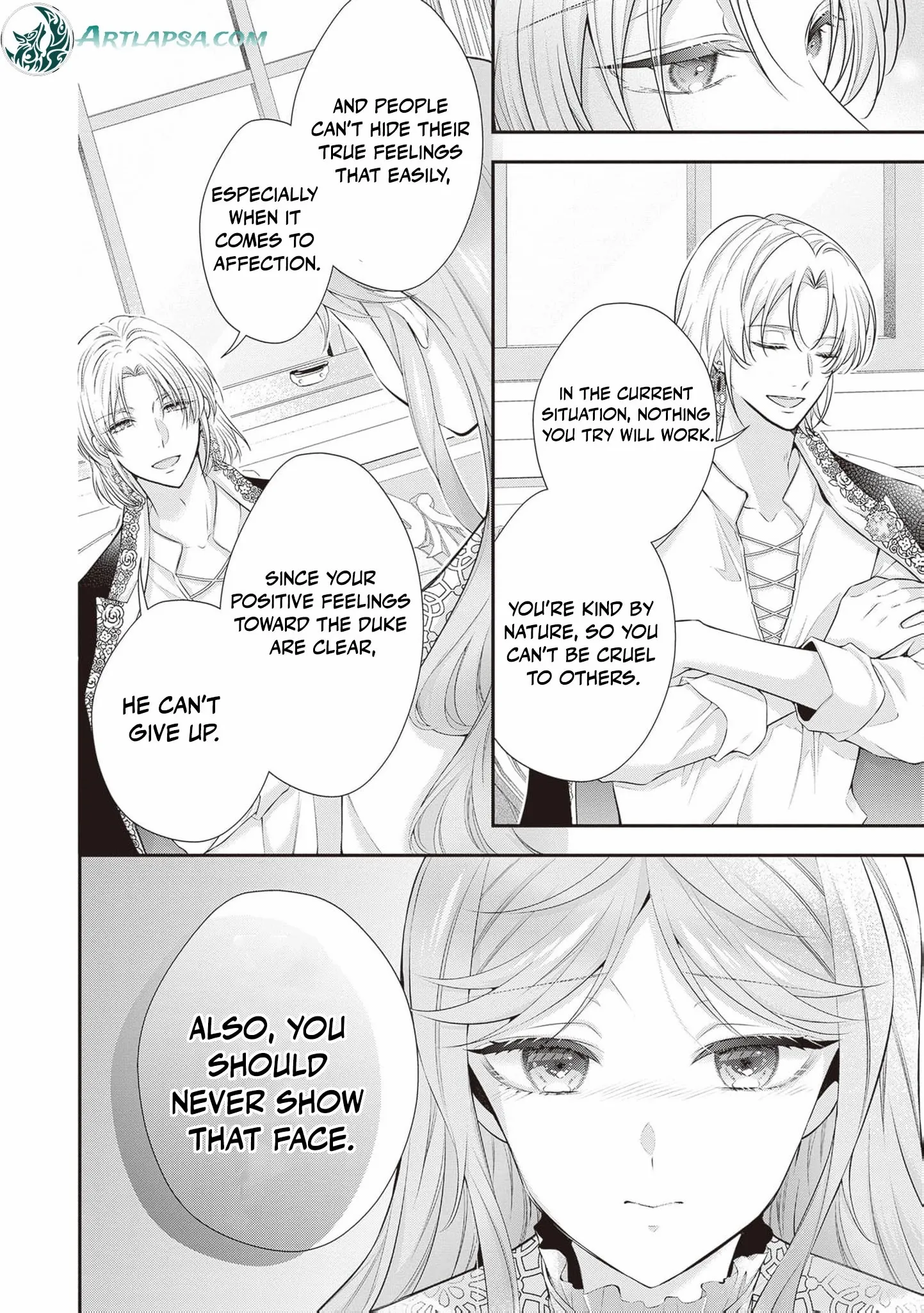 We were supposed to separate... but the cold duke refuses to let me go! Chapter 19 page 27 - 