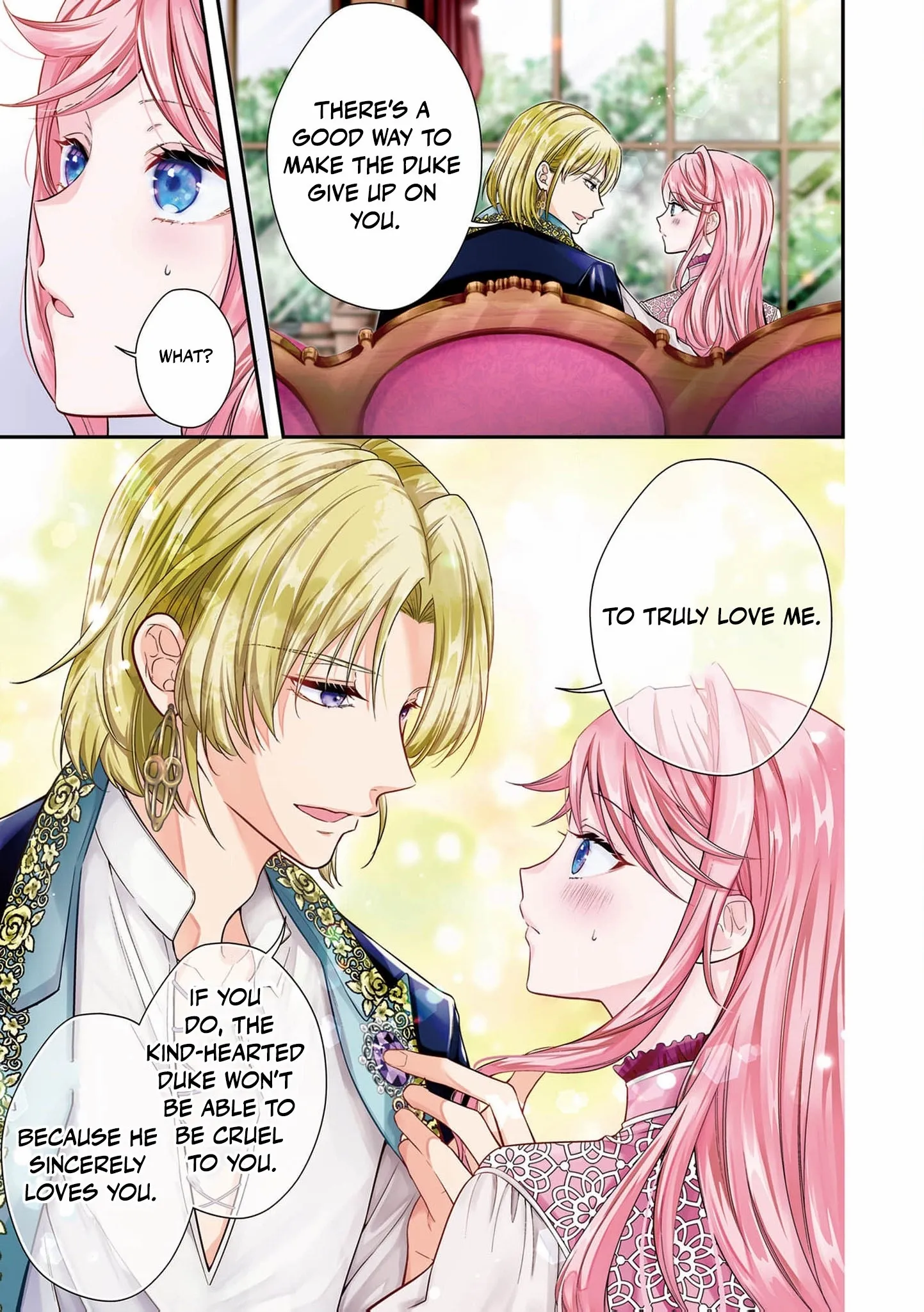 We were supposed to separate... but the cold duke refuses to let me go! Chapter 19 page 5 - 