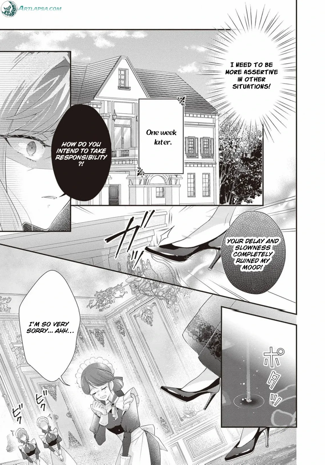 We were supposed to separate... but the cold duke refuses to let me go! Chapter 2 page 9 - 