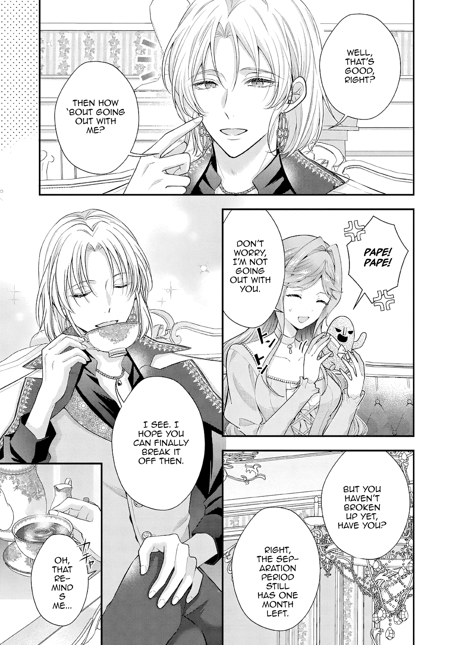 We were supposed to separate... but the cold duke refuses to let me go! Chapter 23 page 21 - 