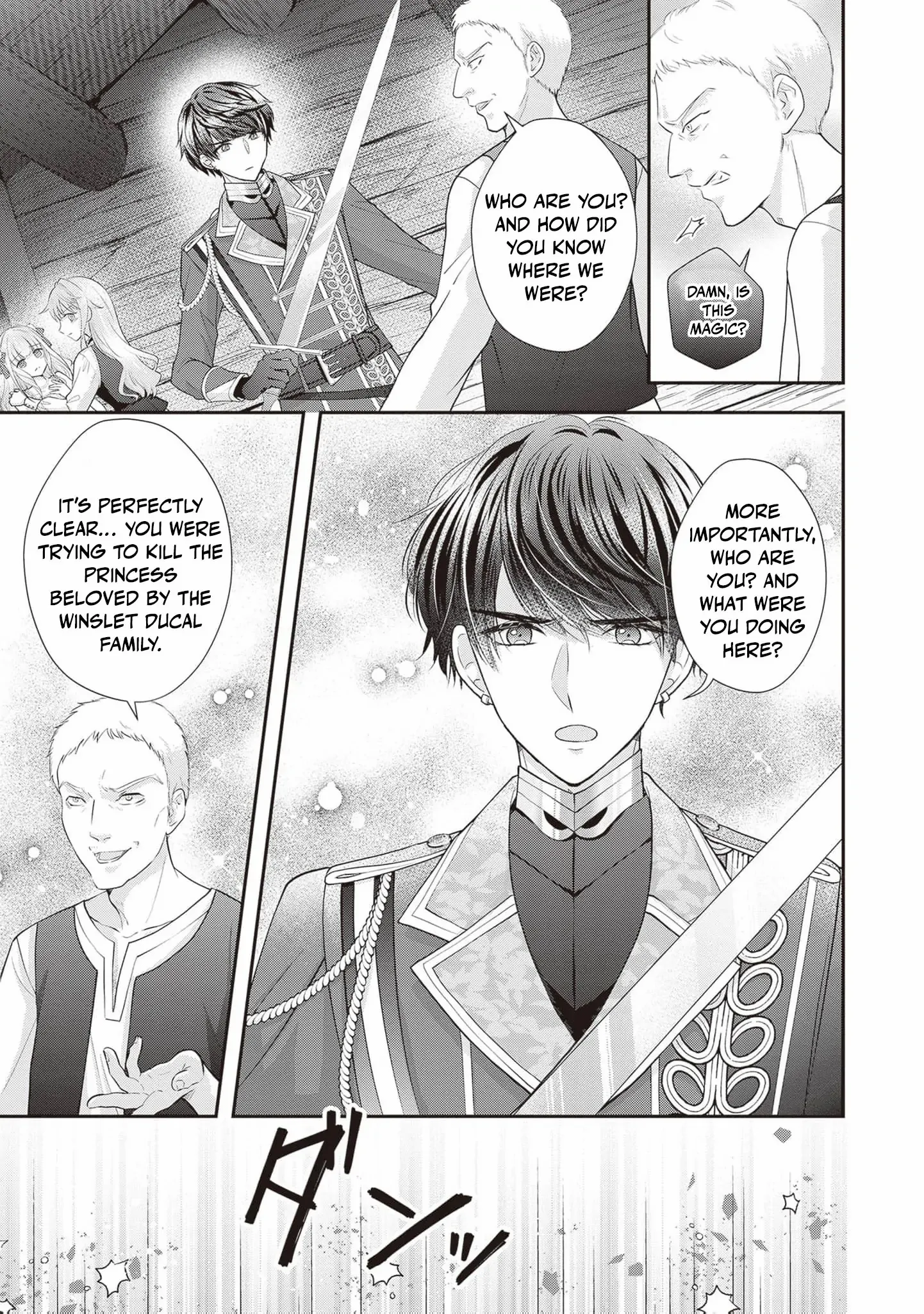 We were supposed to separate... but the cold duke refuses to let me go! Chapter 3 page 8 - 