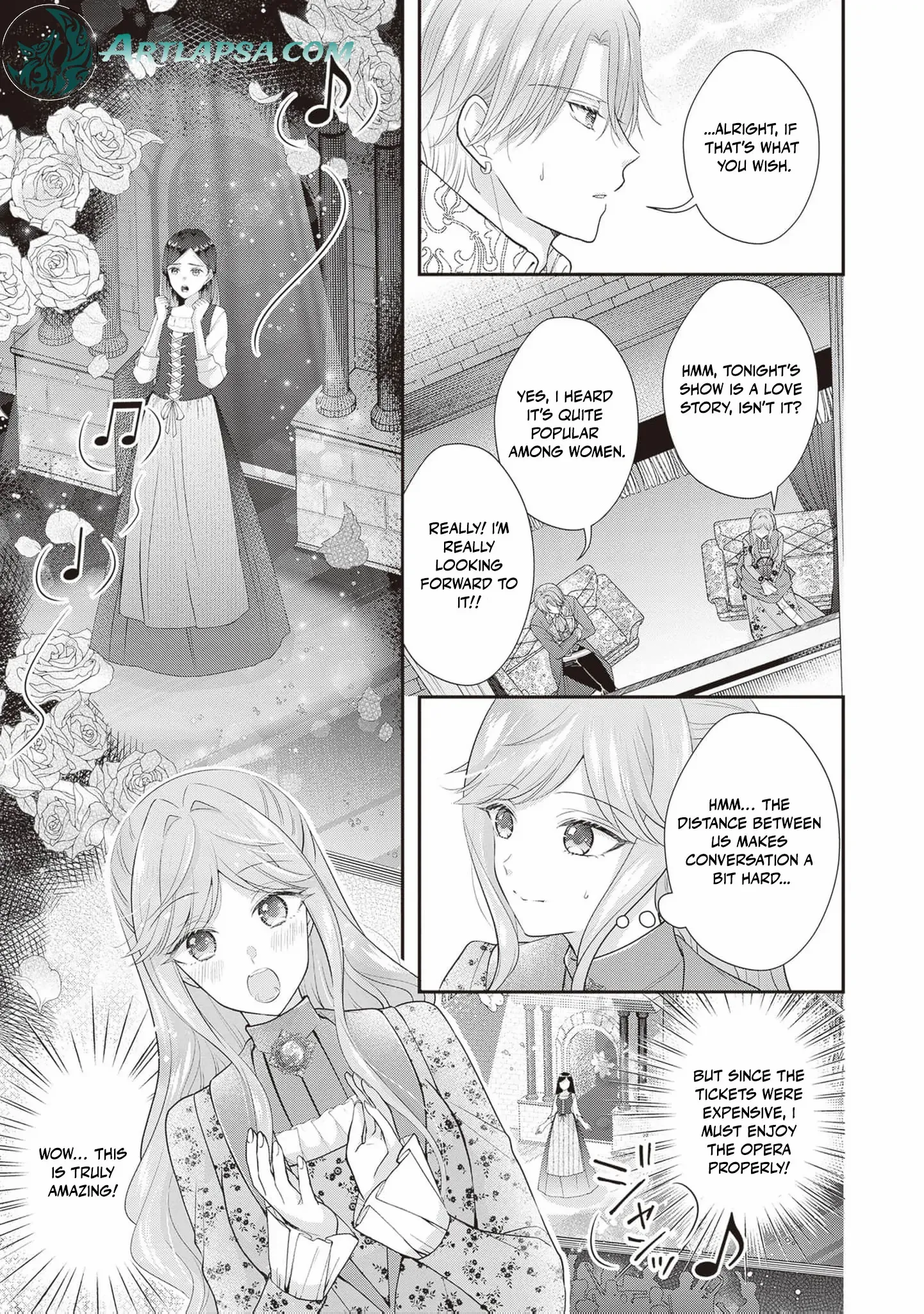 We were supposed to separate... but the cold duke refuses to let me go! Chapter 5 page 8 - 