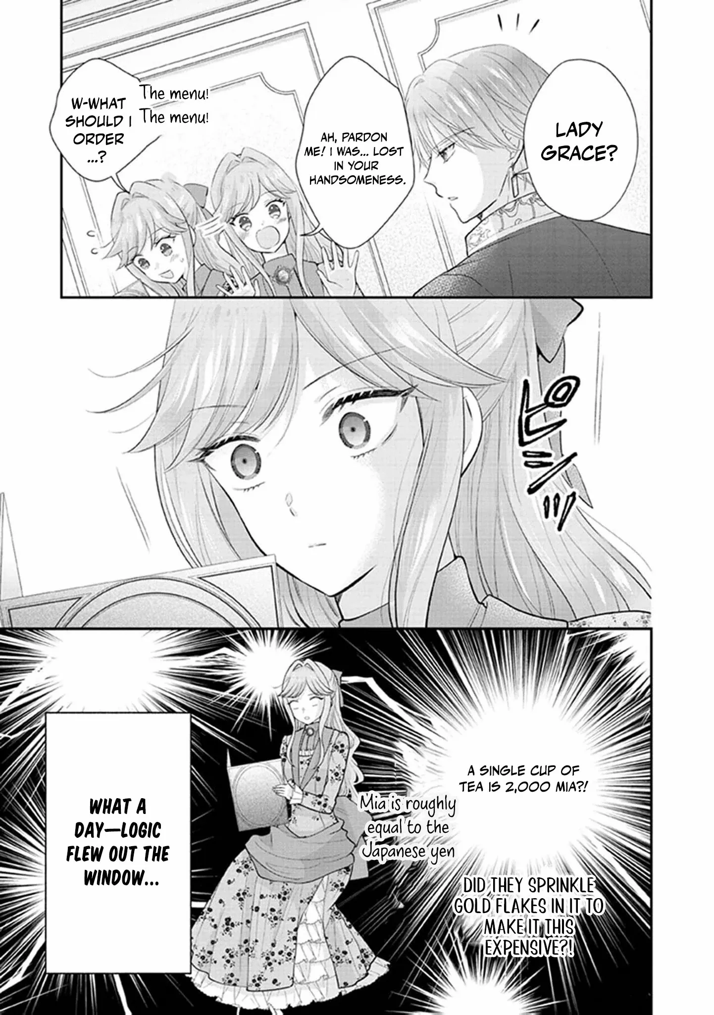 We were supposed to separate... but the cold duke refuses to let me go! Chapter 6.5 page 27 - 