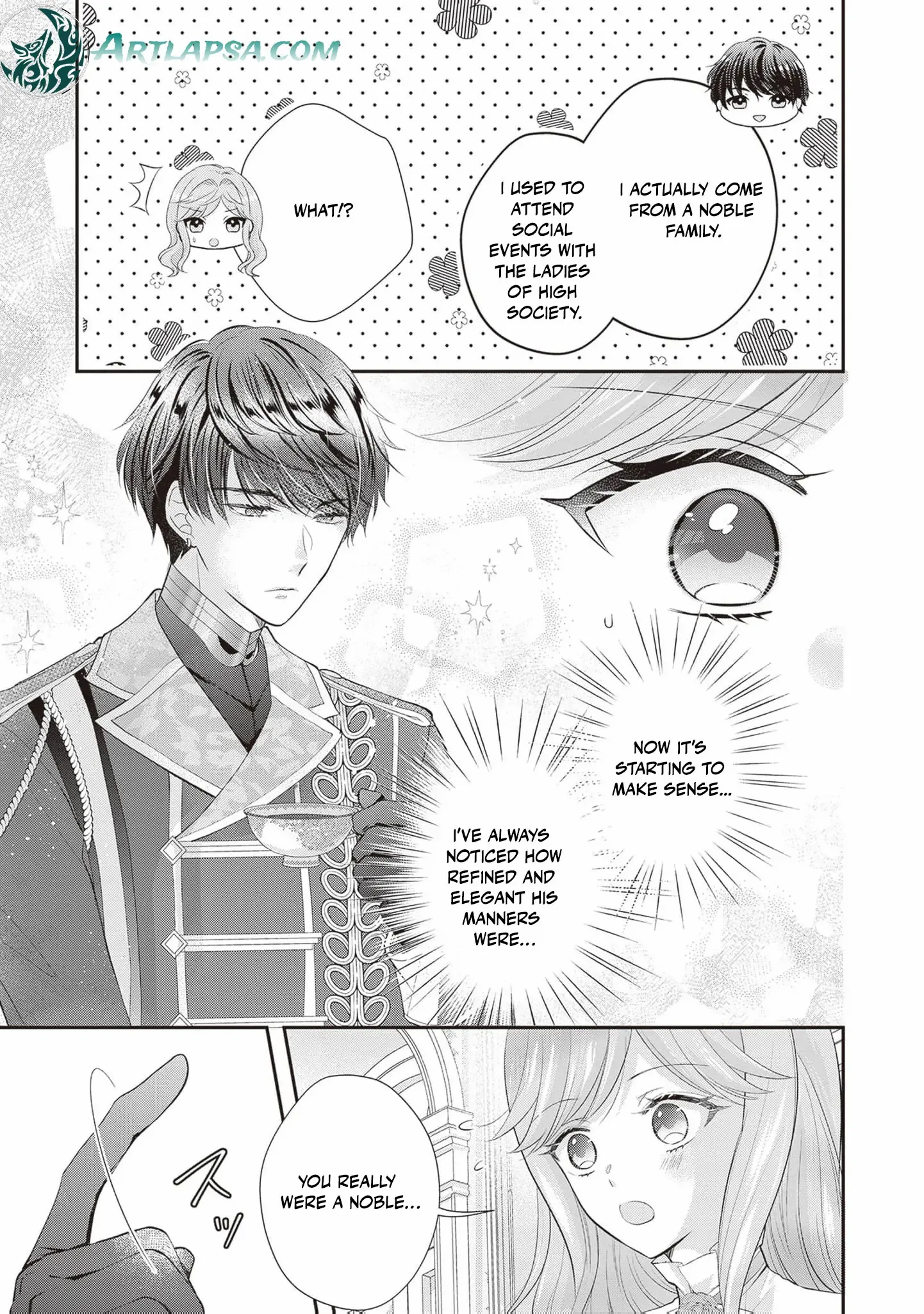 We were supposed to separate... but the cold duke refuses to let me go! Chapter 6.5 page 7 - 