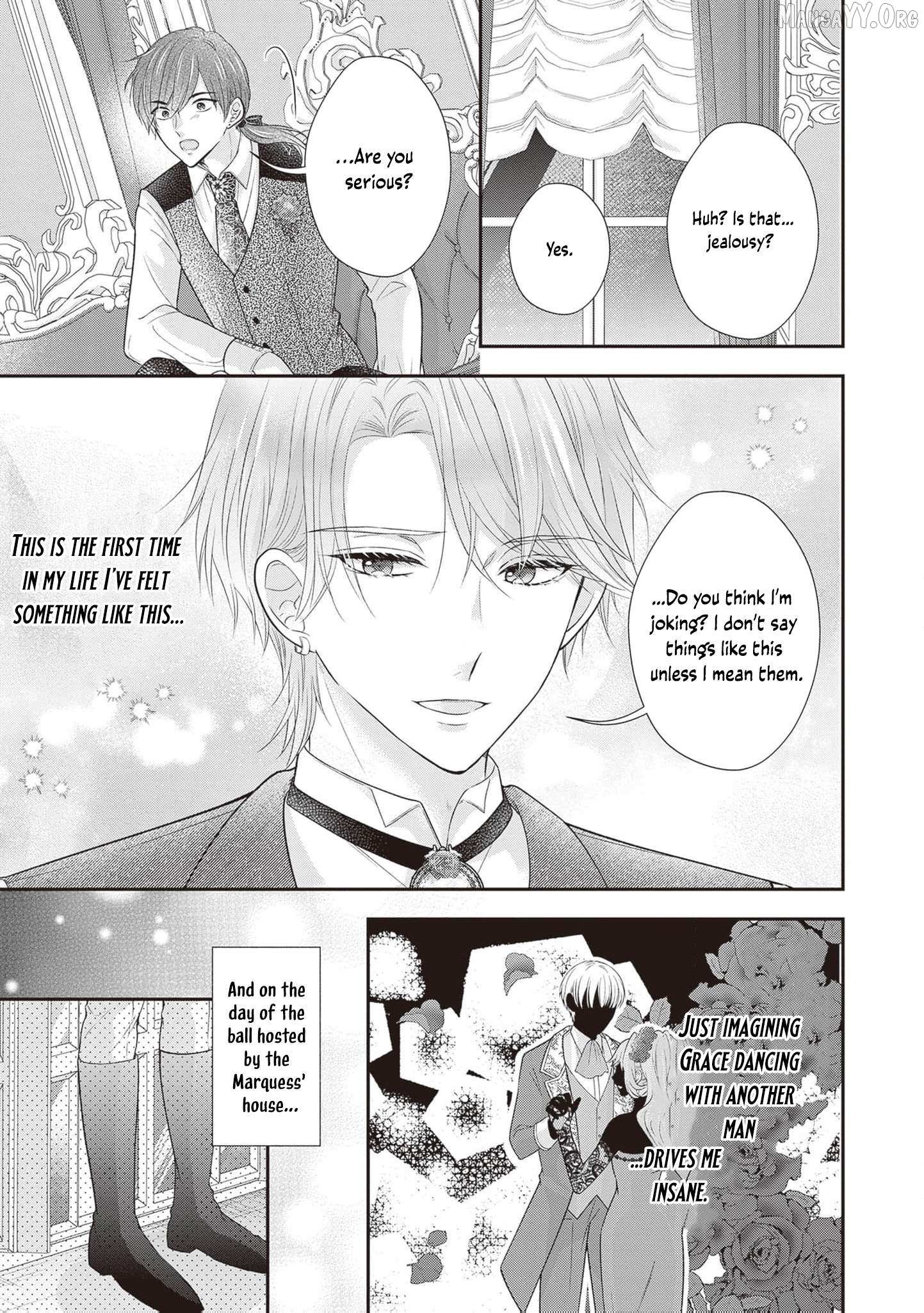 We were supposed to separate... but the cold duke refuses to let me go! Chapter 8 page 17 - 