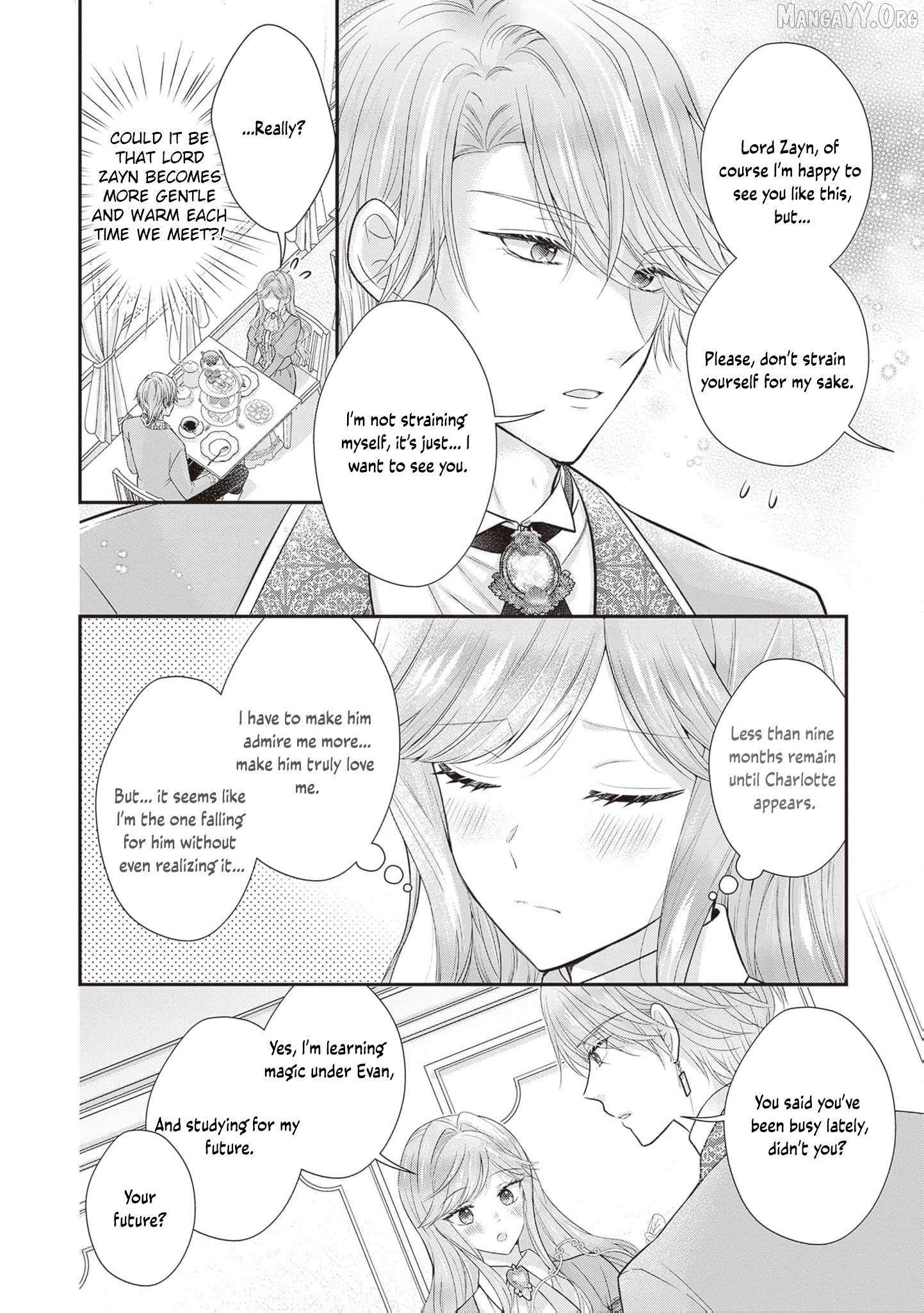 We were supposed to separate... but the cold duke refuses to let me go! Chapter 8 page 4 - 