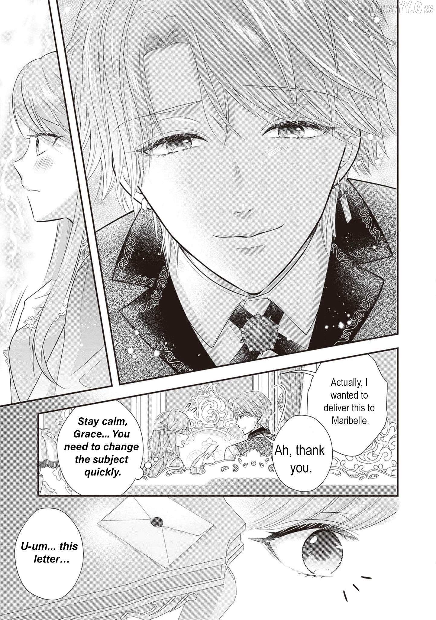 We were supposed to separate... but the cold duke refuses to let me go! Chapter 9 page 18 - 
