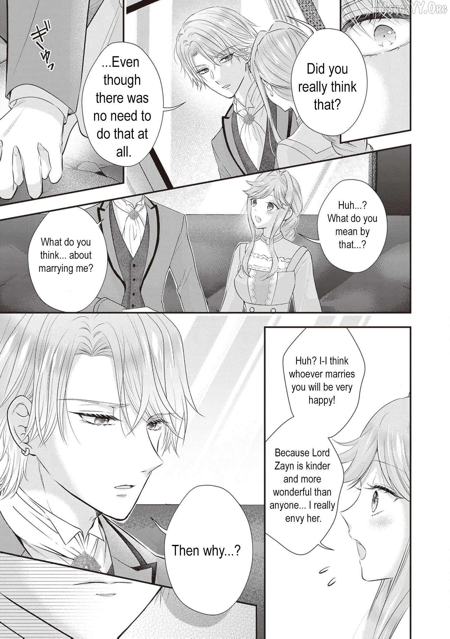 We were supposed to separate... but the cold duke refuses to let me go! Chapter 9 page 8 - 